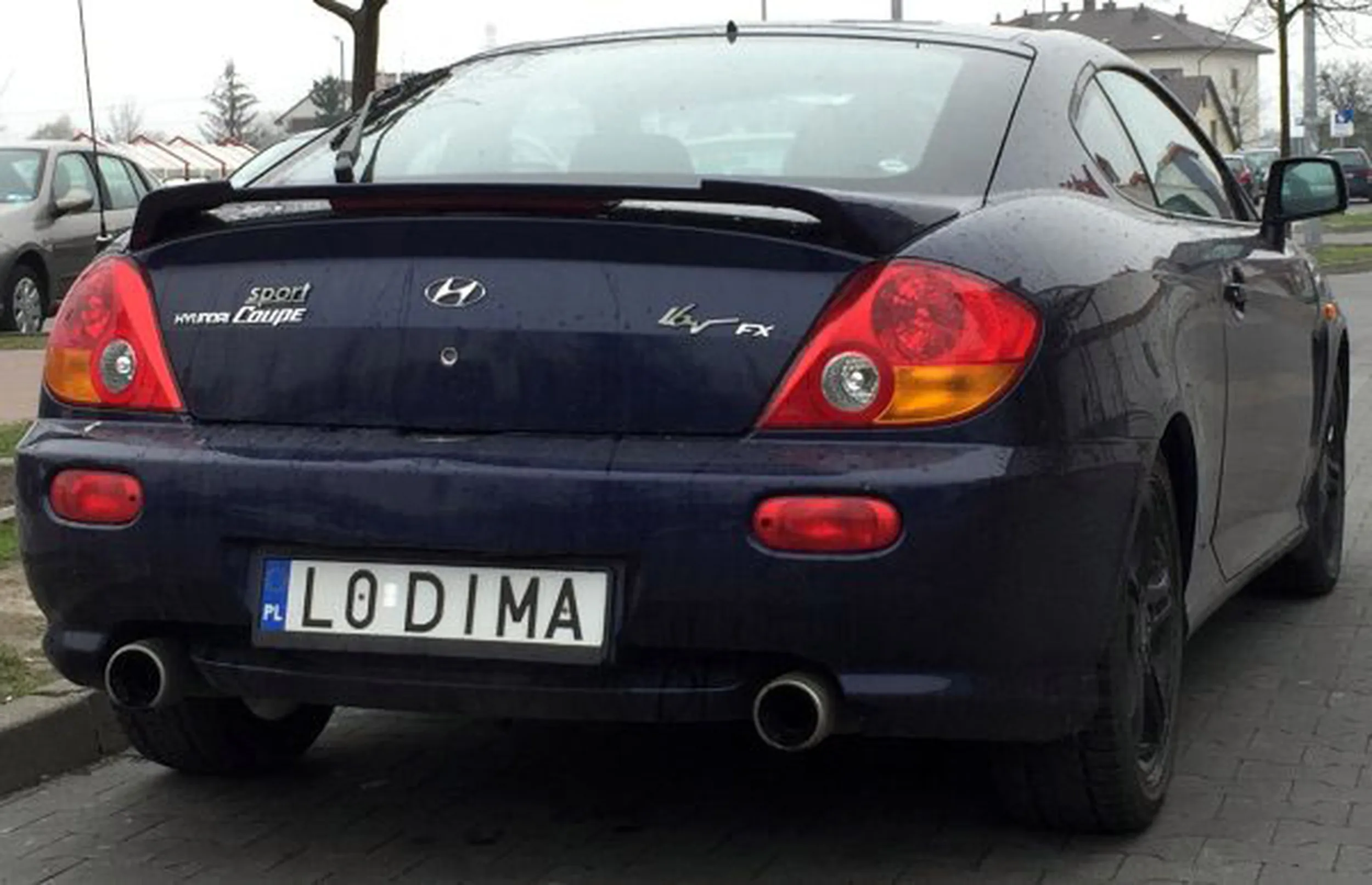 Fajny numer, blacha L0 DIMA