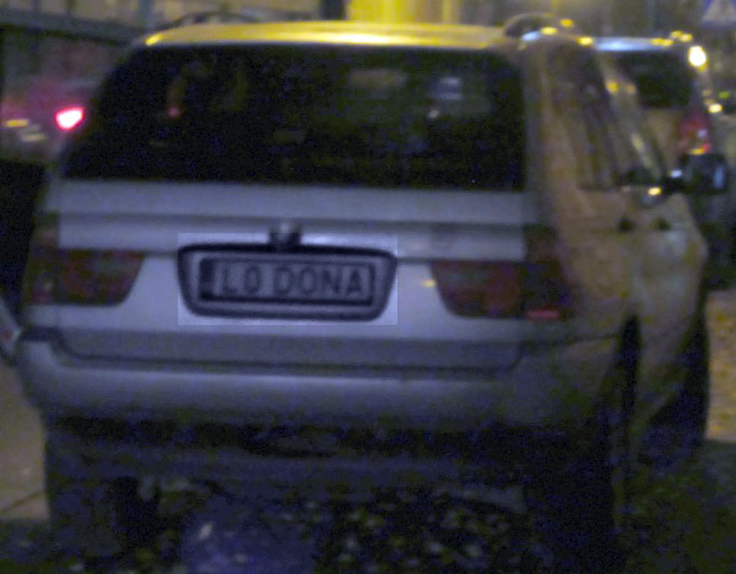 Fajny numer, blacha L0 DONA