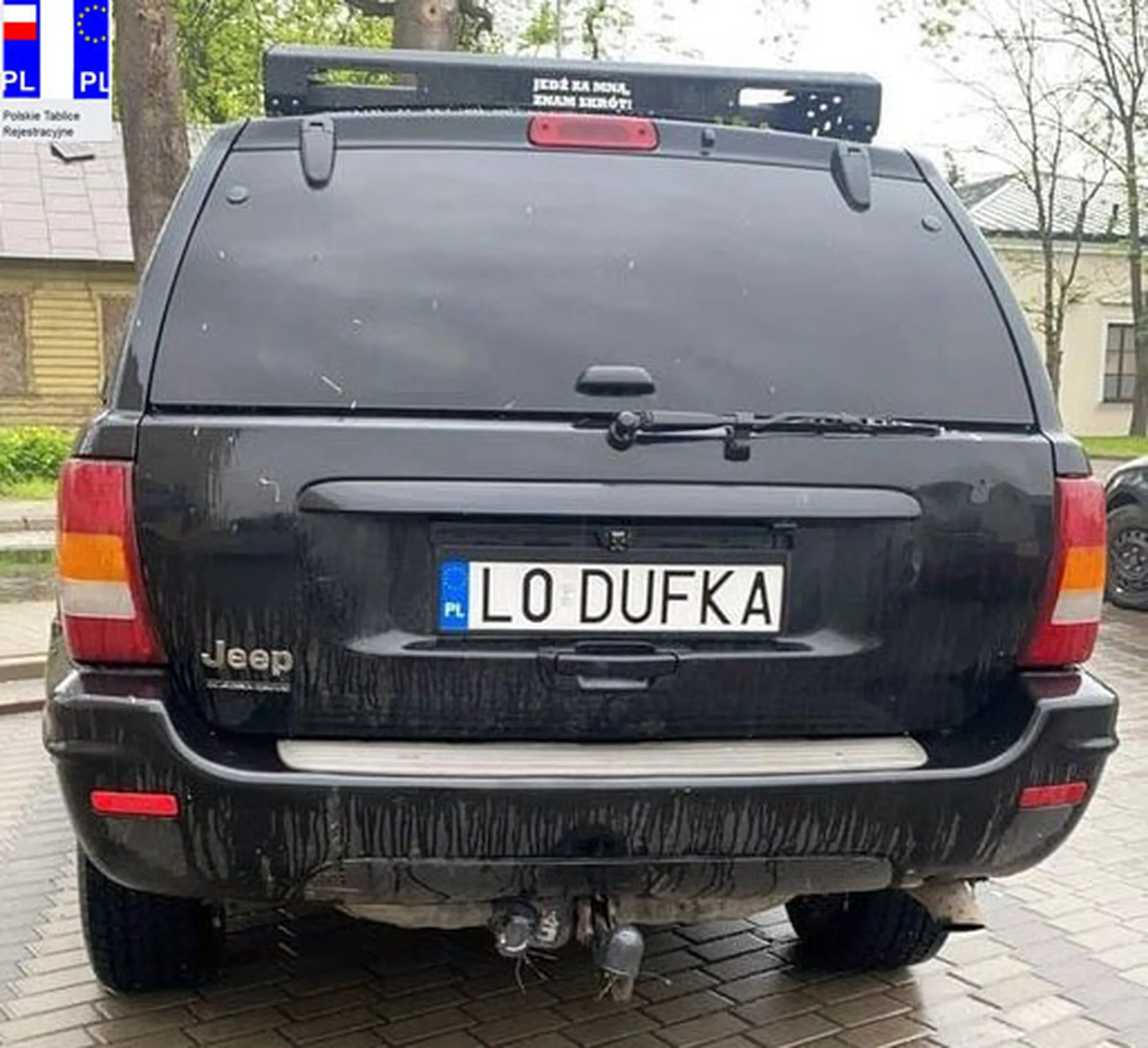 Fajny numer, blacha L0 DUFKA