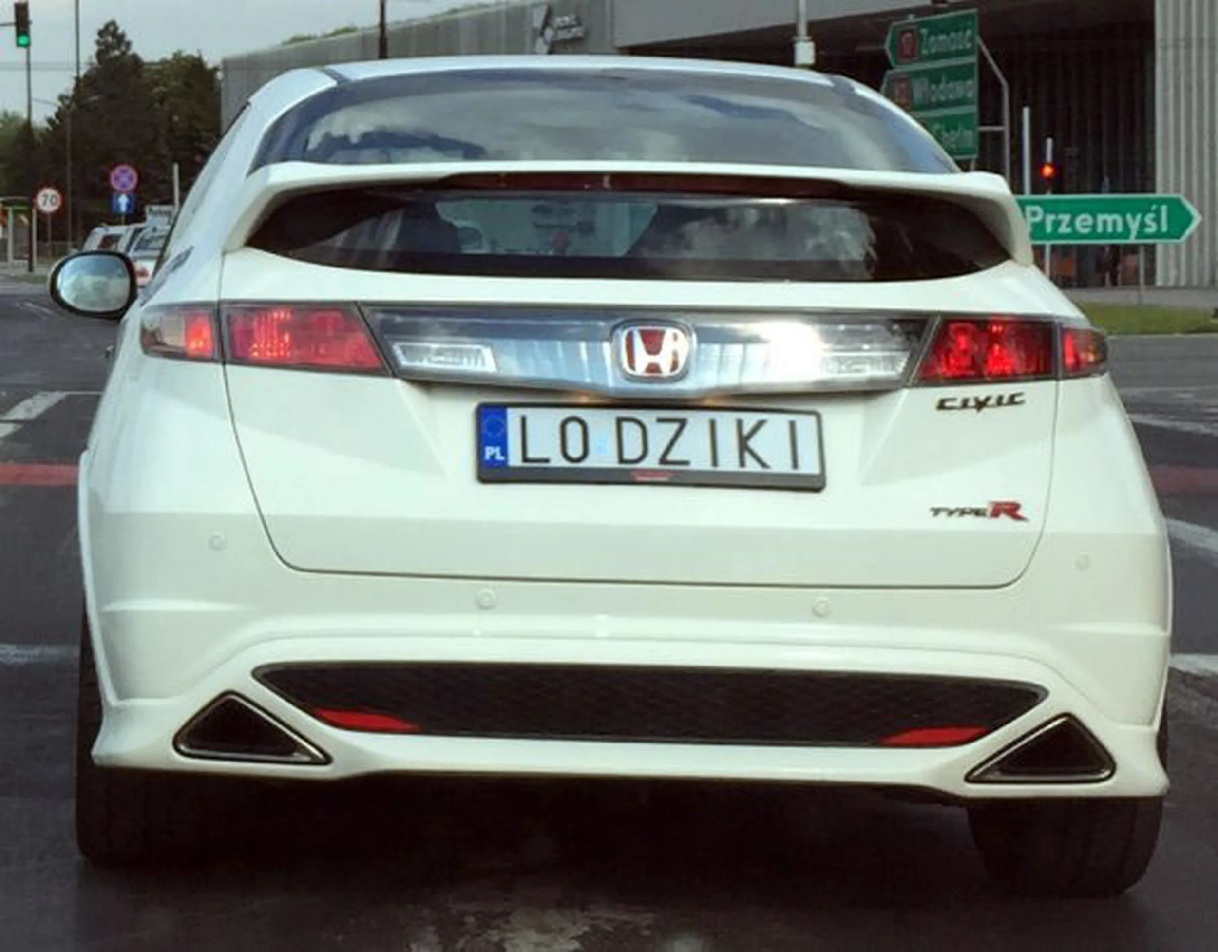 Fajny numer, blacha L0 DZIKI