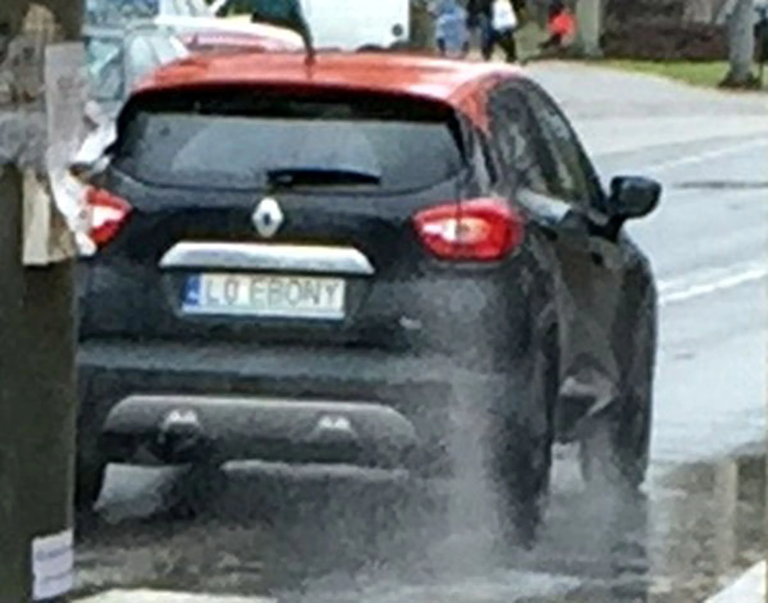 Fajny numer, blacha L0 EBONY