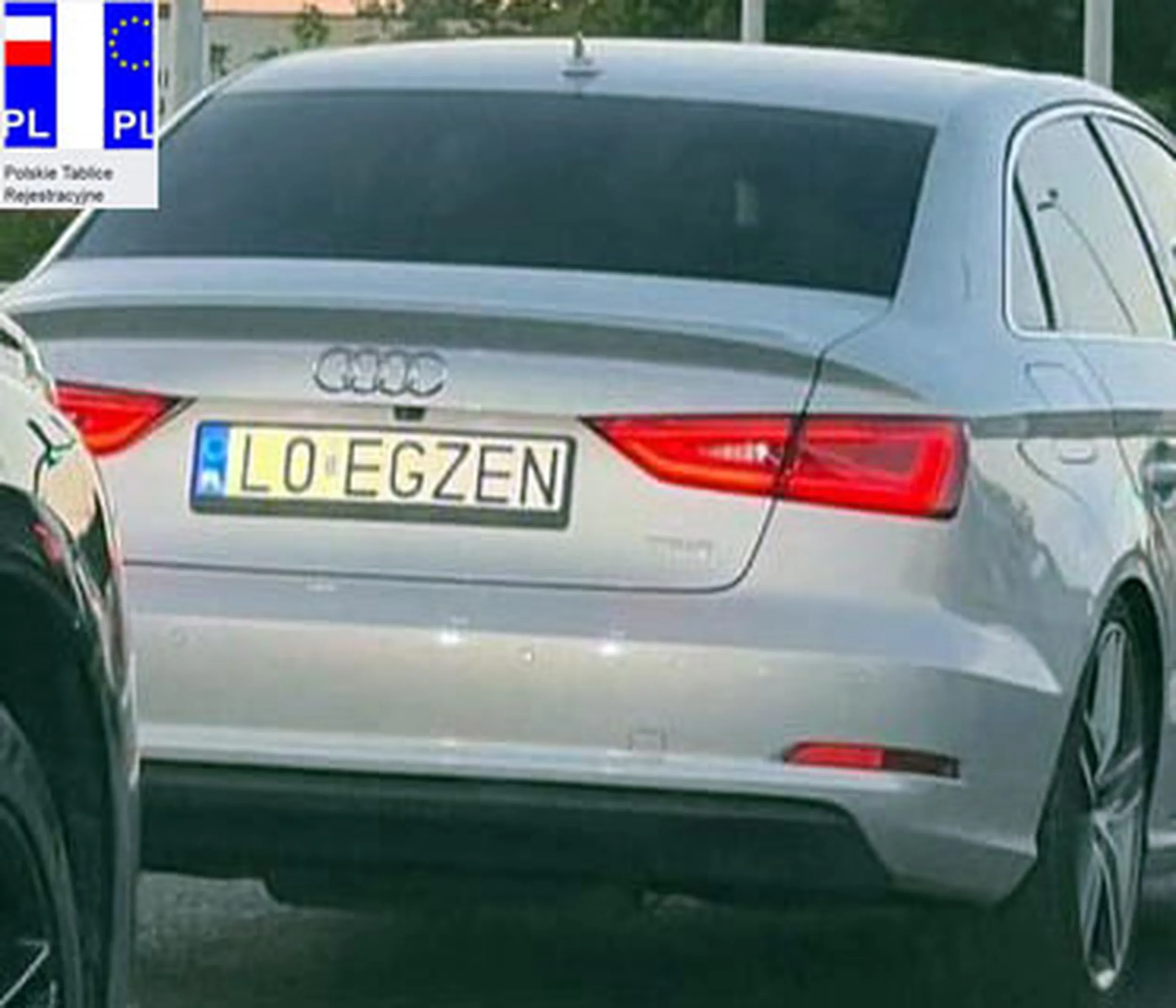 Fajny numer, blacha L0 EGZEN