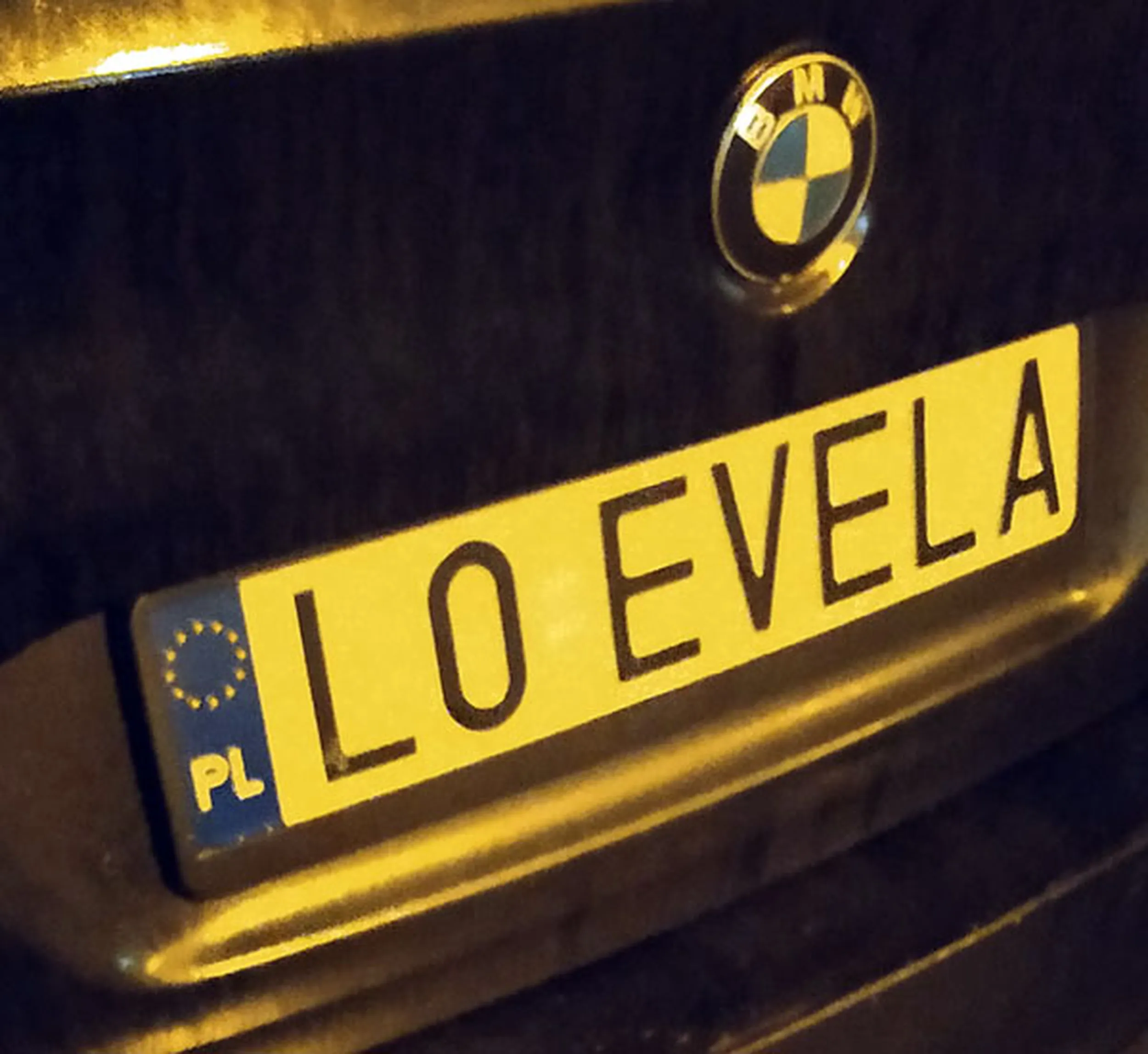 Fajny numer, blacha L0 EVELA