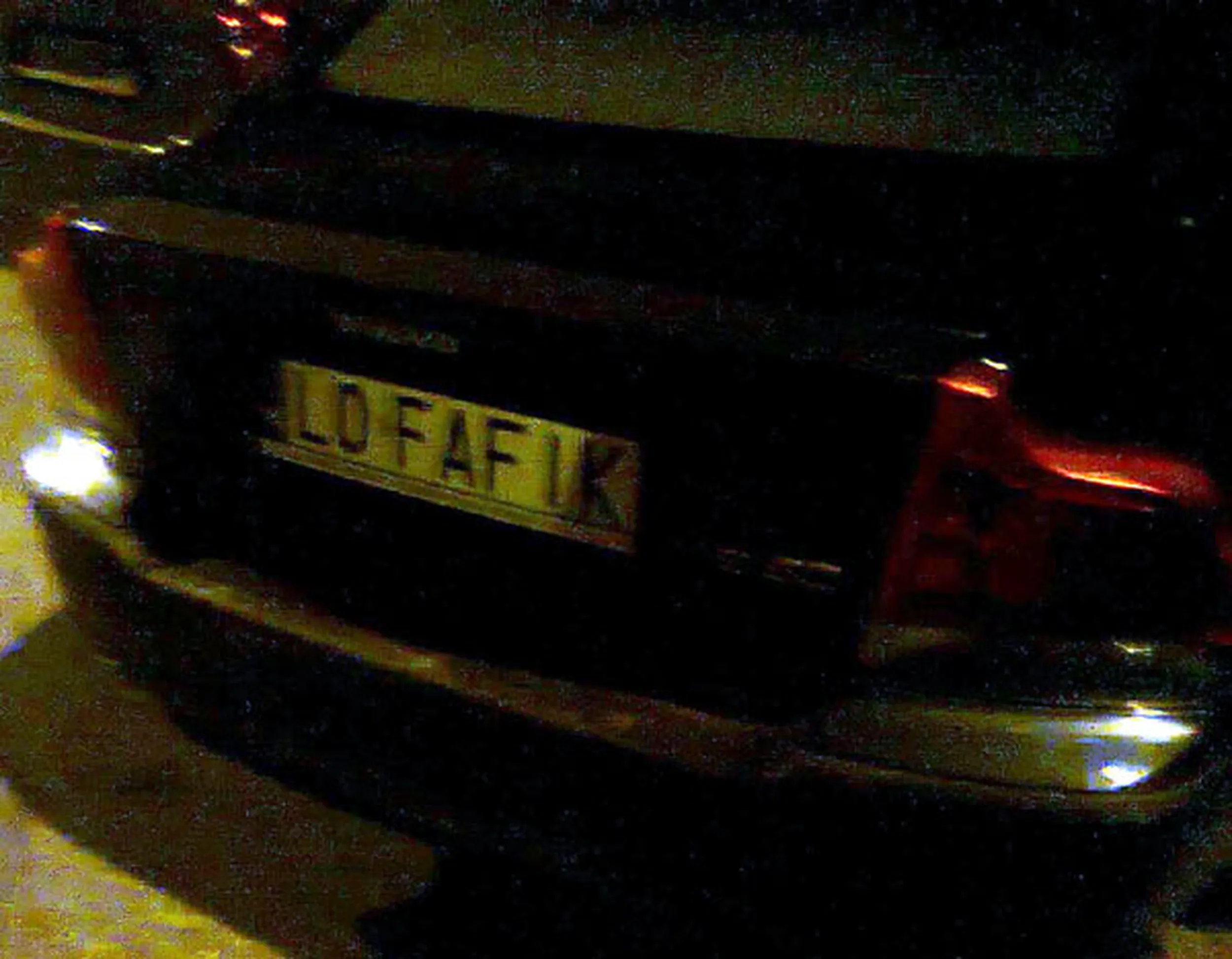 Fajny numer, blacha L0 FAFIK