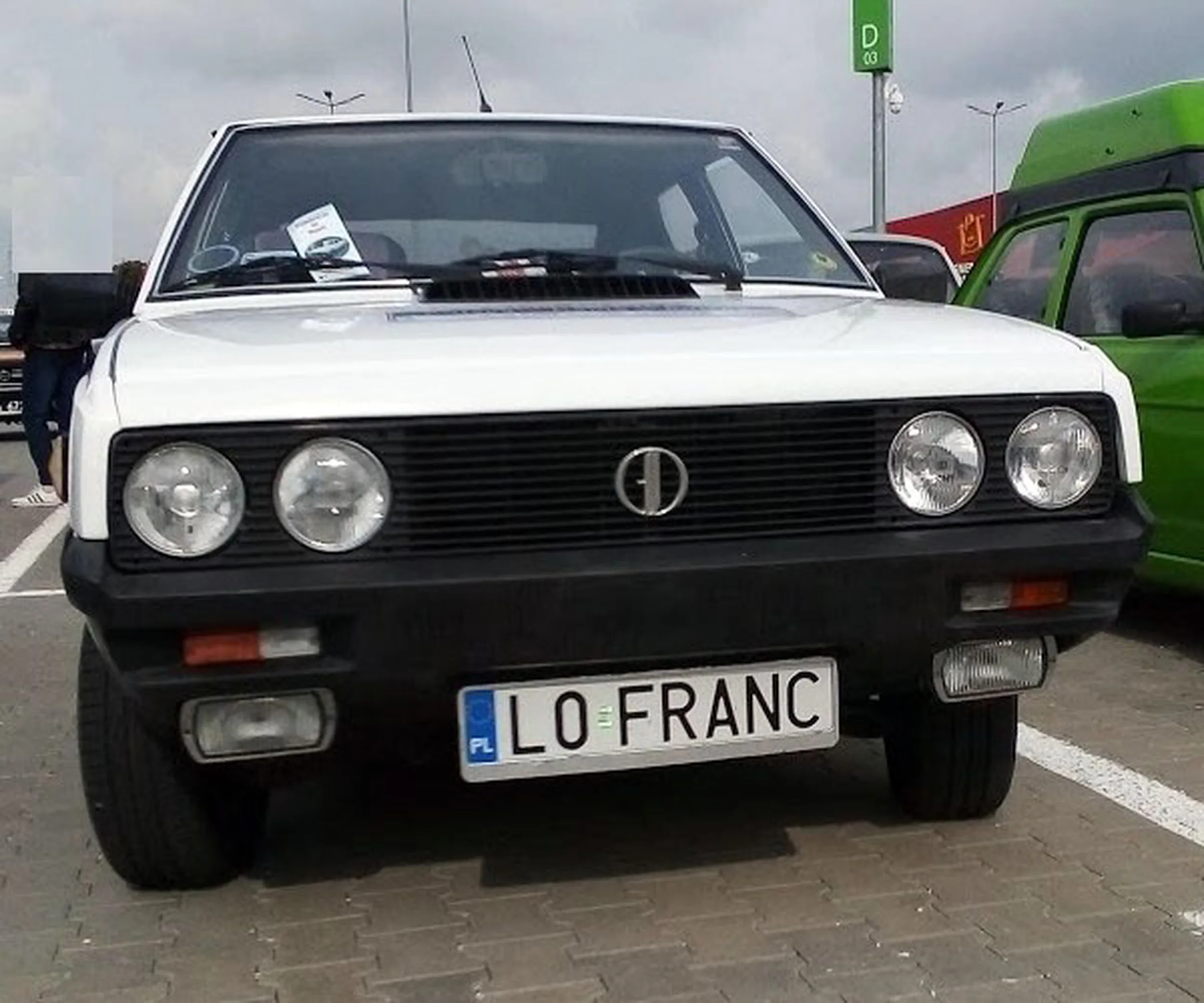 Fajny numer, blacha L0 FRANC