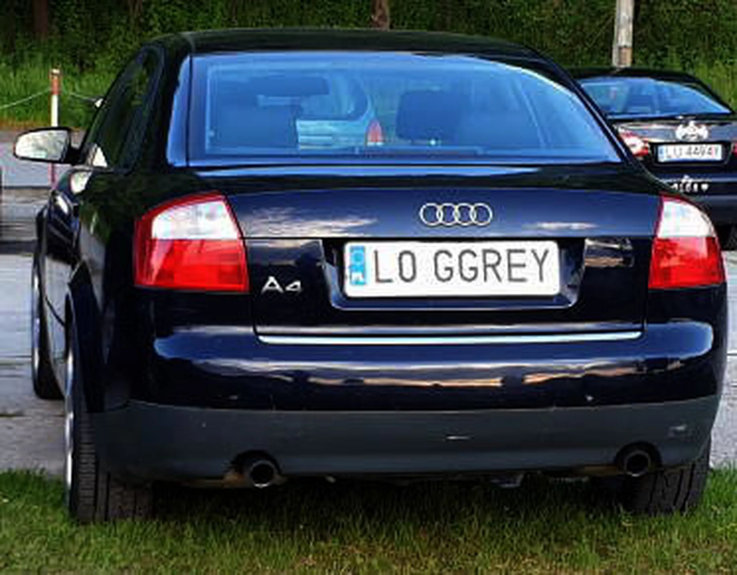 Fajny numer, blacha L0 GGREY