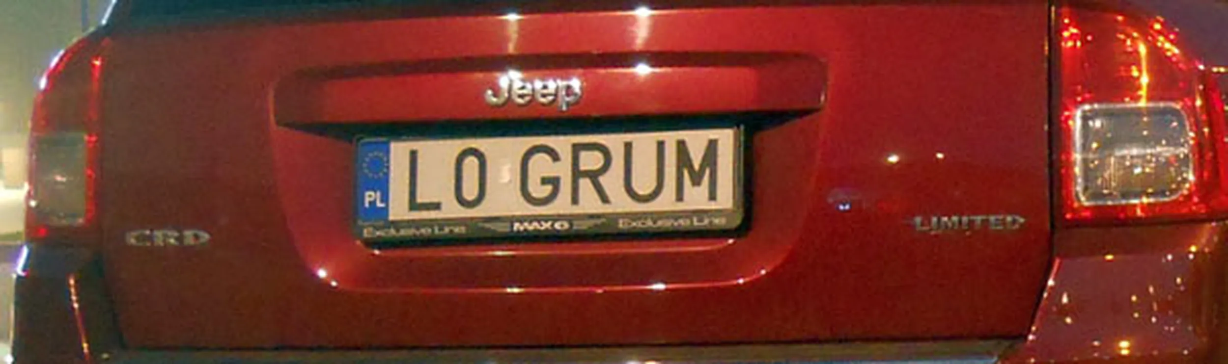 Fajny numer, blacha L0 GRUM