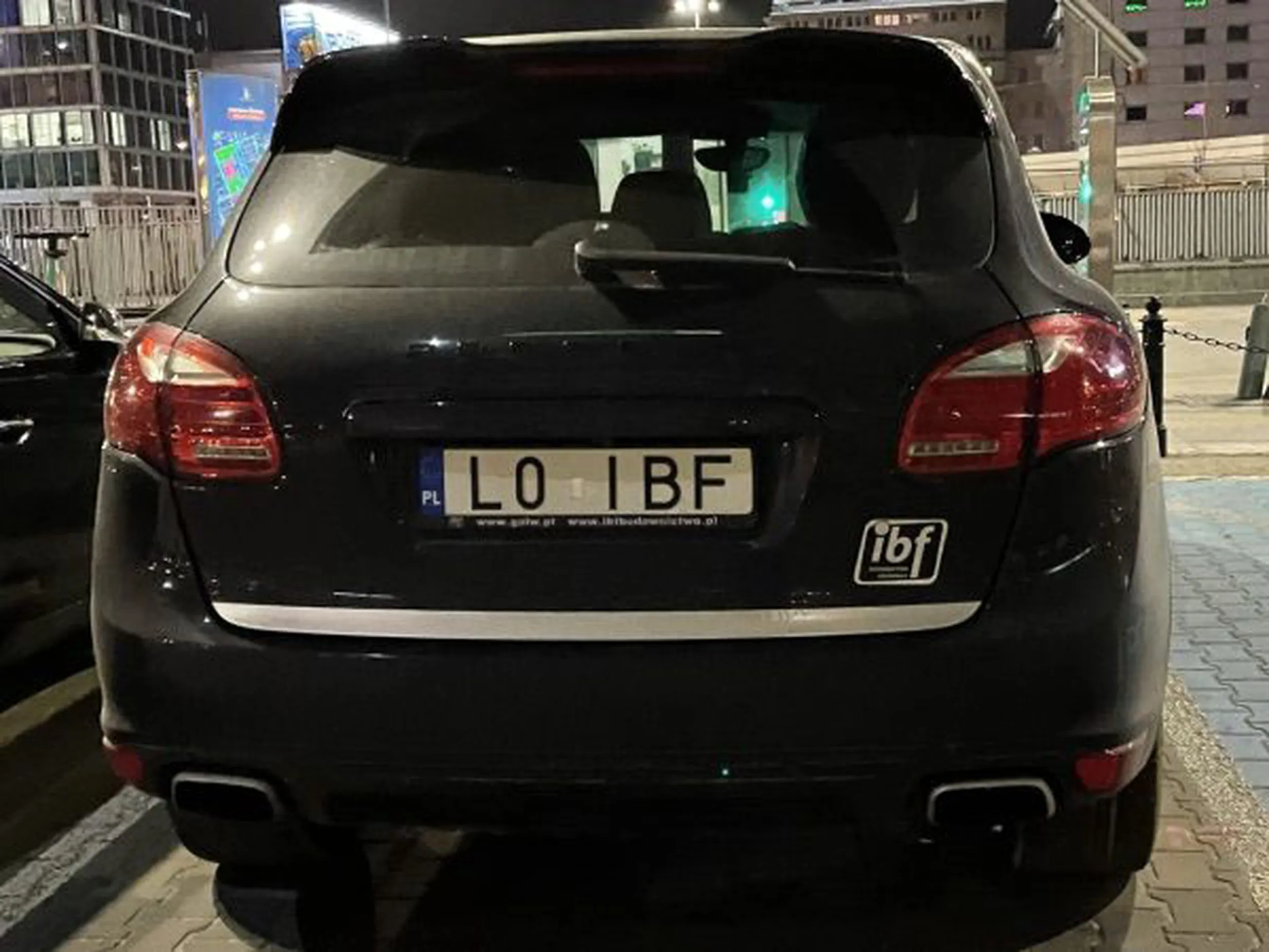 Fajny numer, blacha L0 IBF