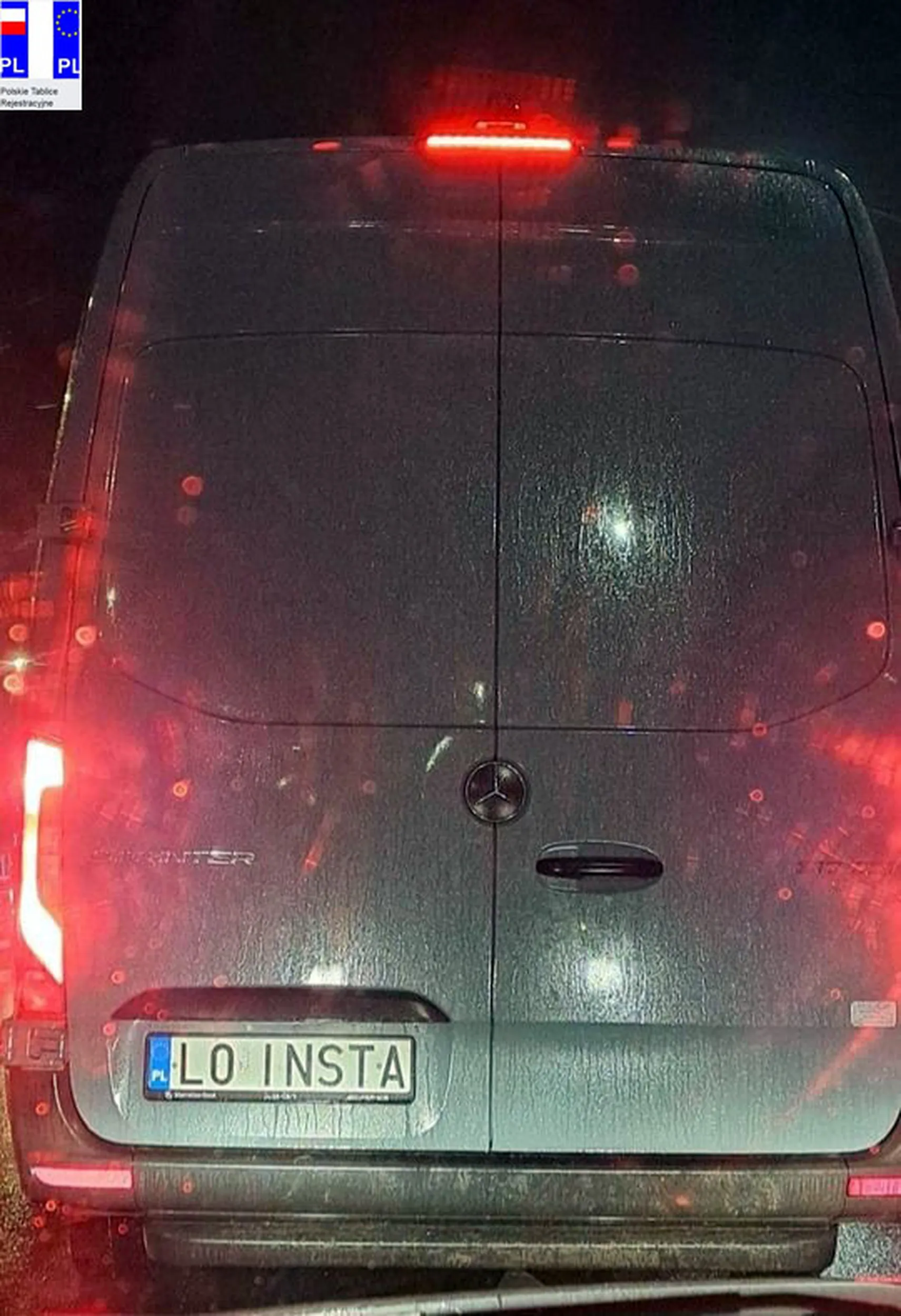 Fajny numer, blacha L0 INSTA