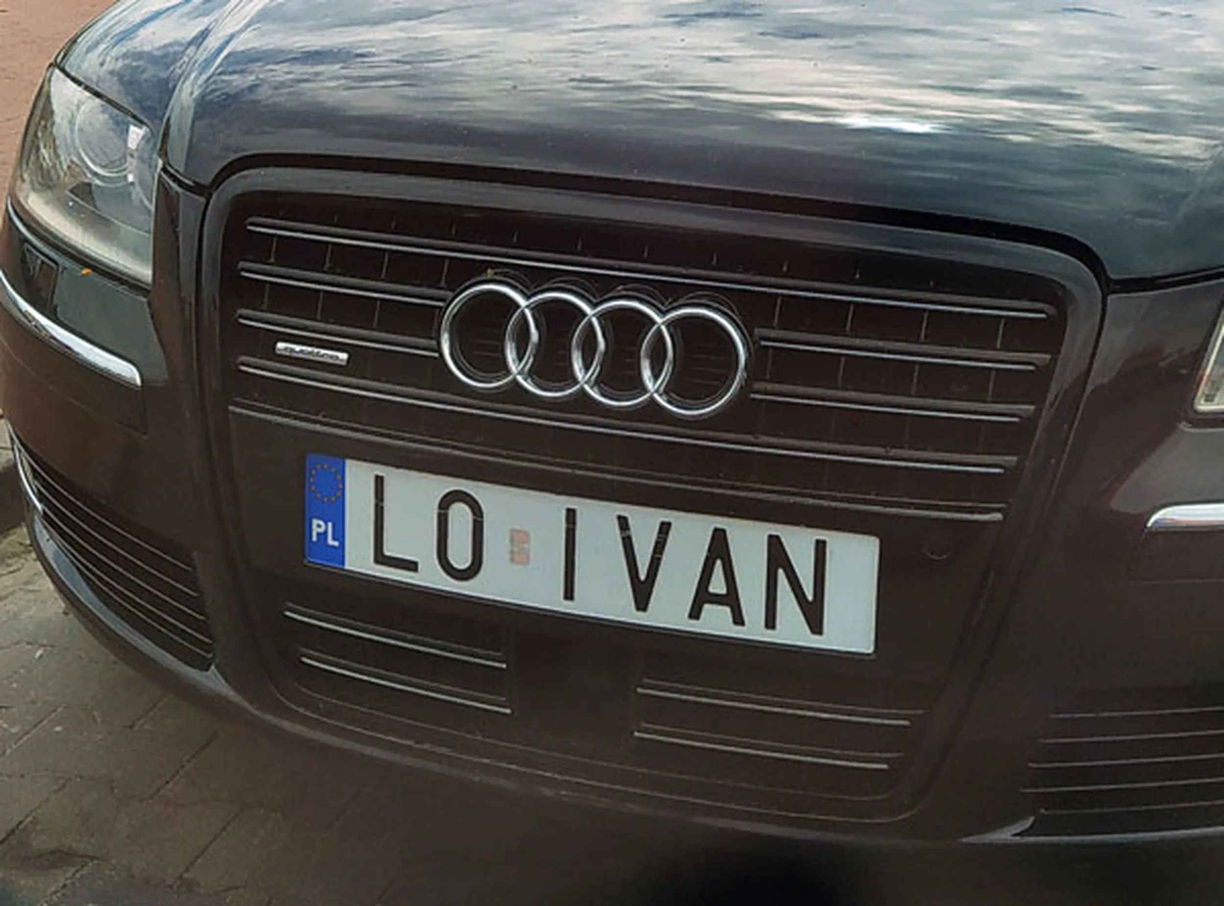 Fajny numer, blacha L0 IVAN