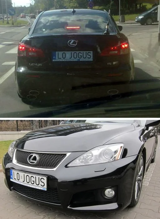 Fajny numer, blacha L0 JOGUS