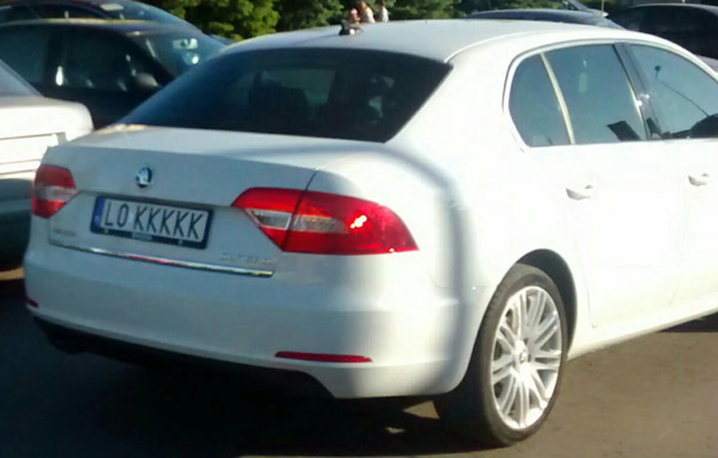 Fajny numer, blacha L0 KKKKK