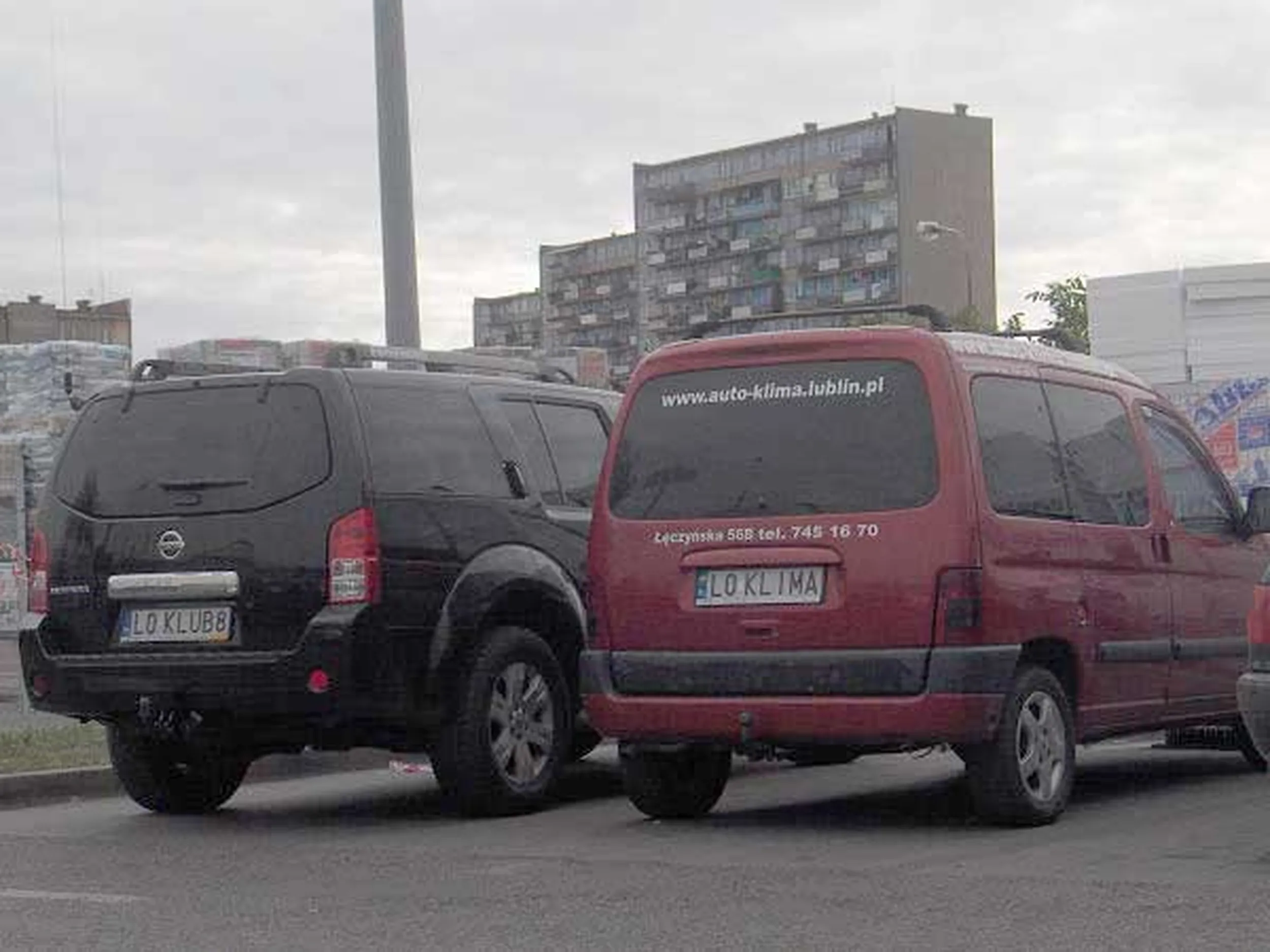 Fajny numer, blacha L0 KLUB8