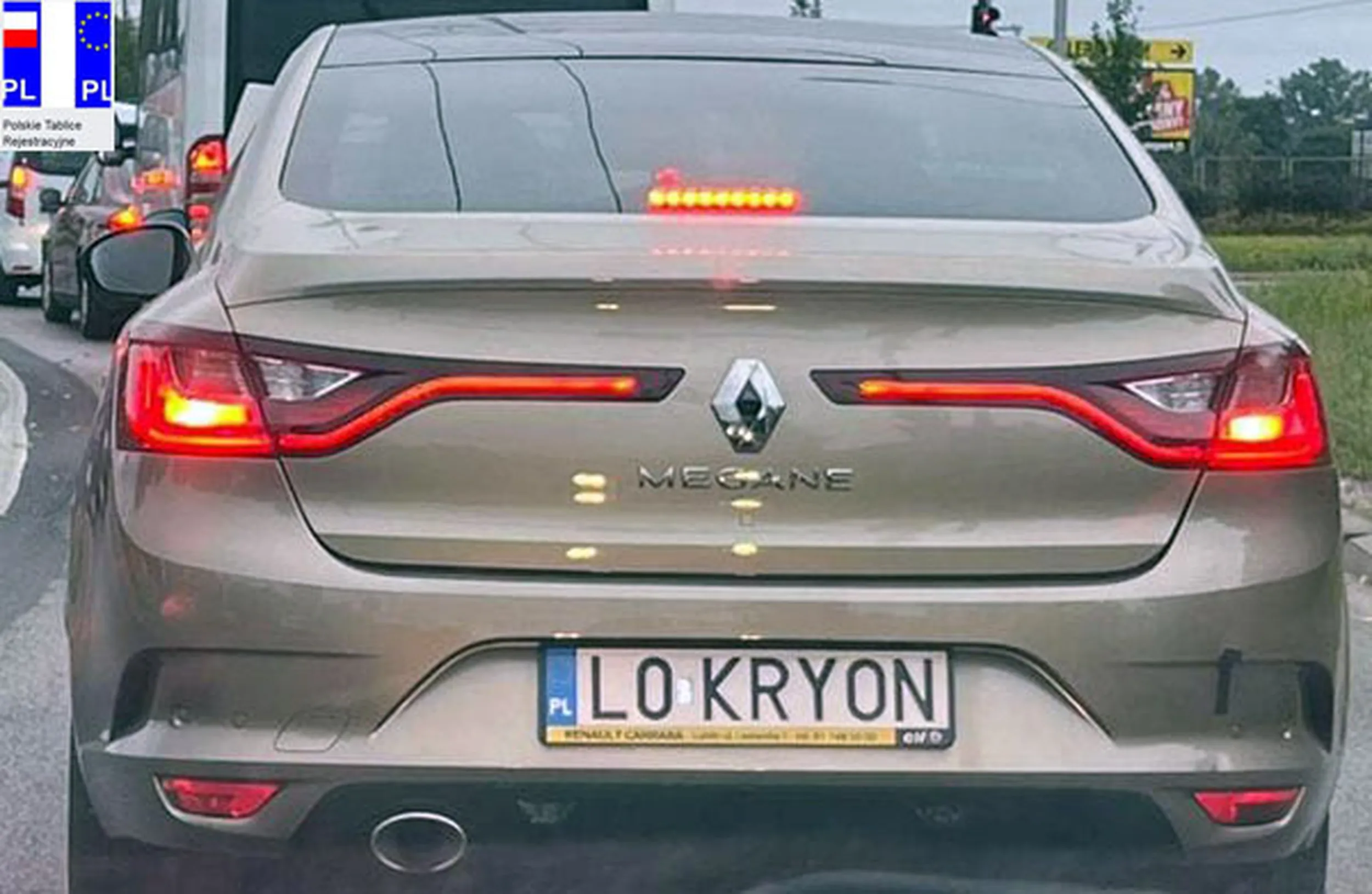 Fajny numer, blacha L0 KRYON