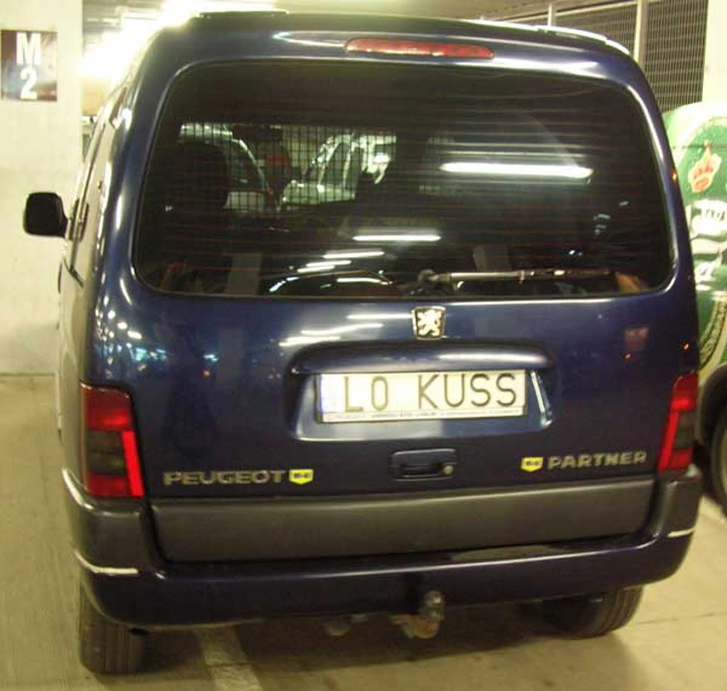 Fajny numer, blacha L0 KUSS