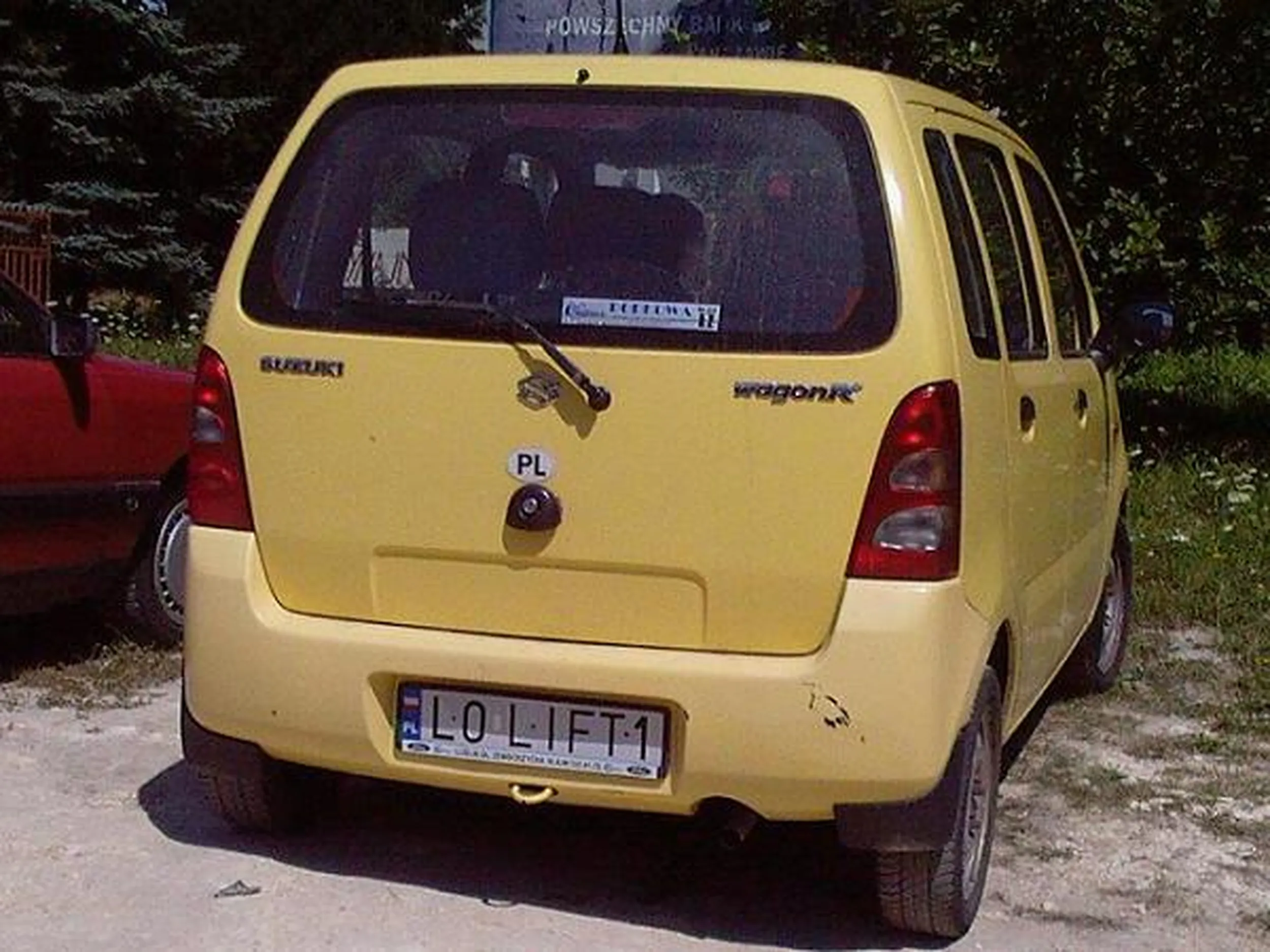 Fajny numer, blacha L0 LIFT1