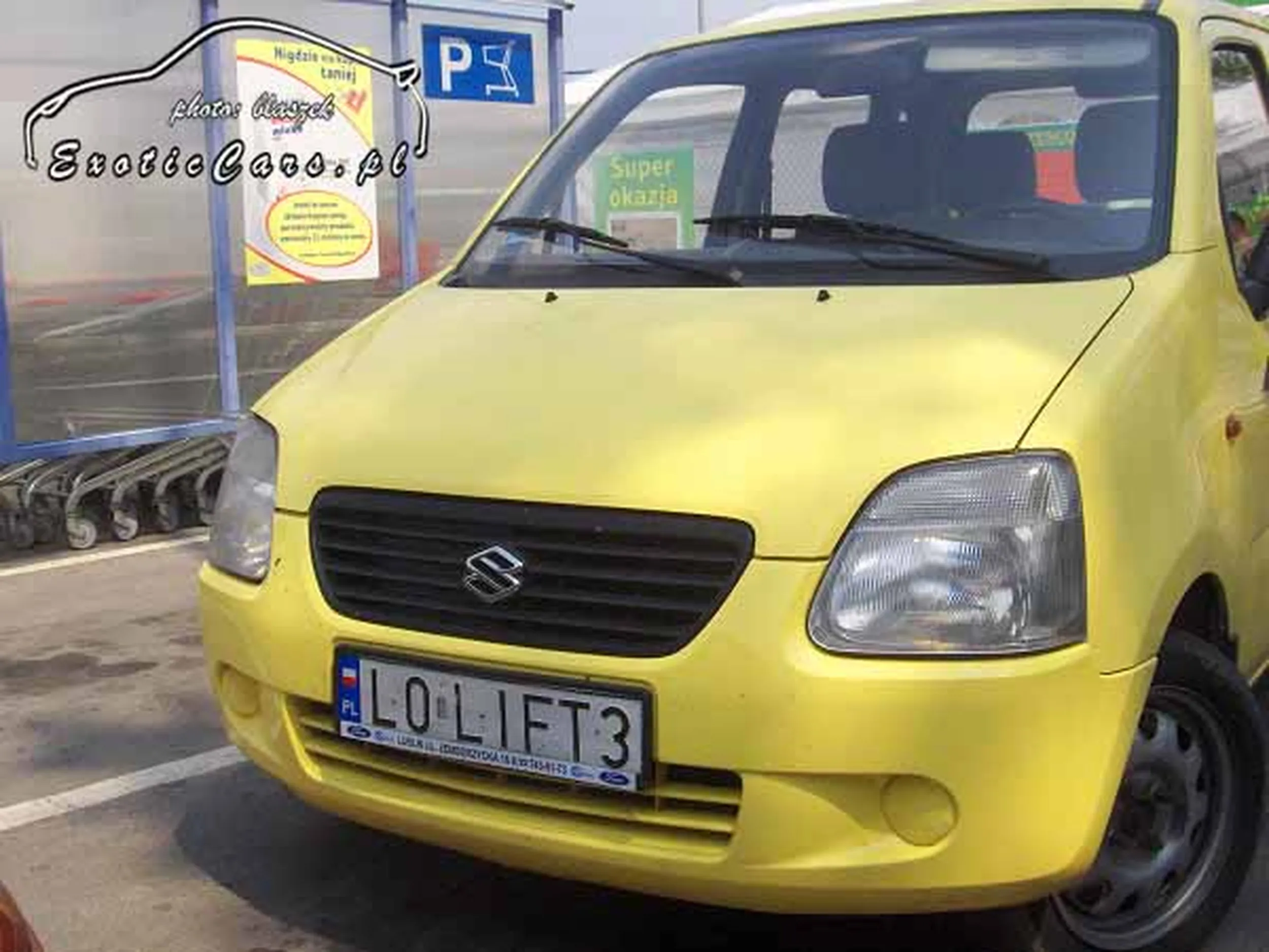 Fajny numer, blacha L0 LIFT3