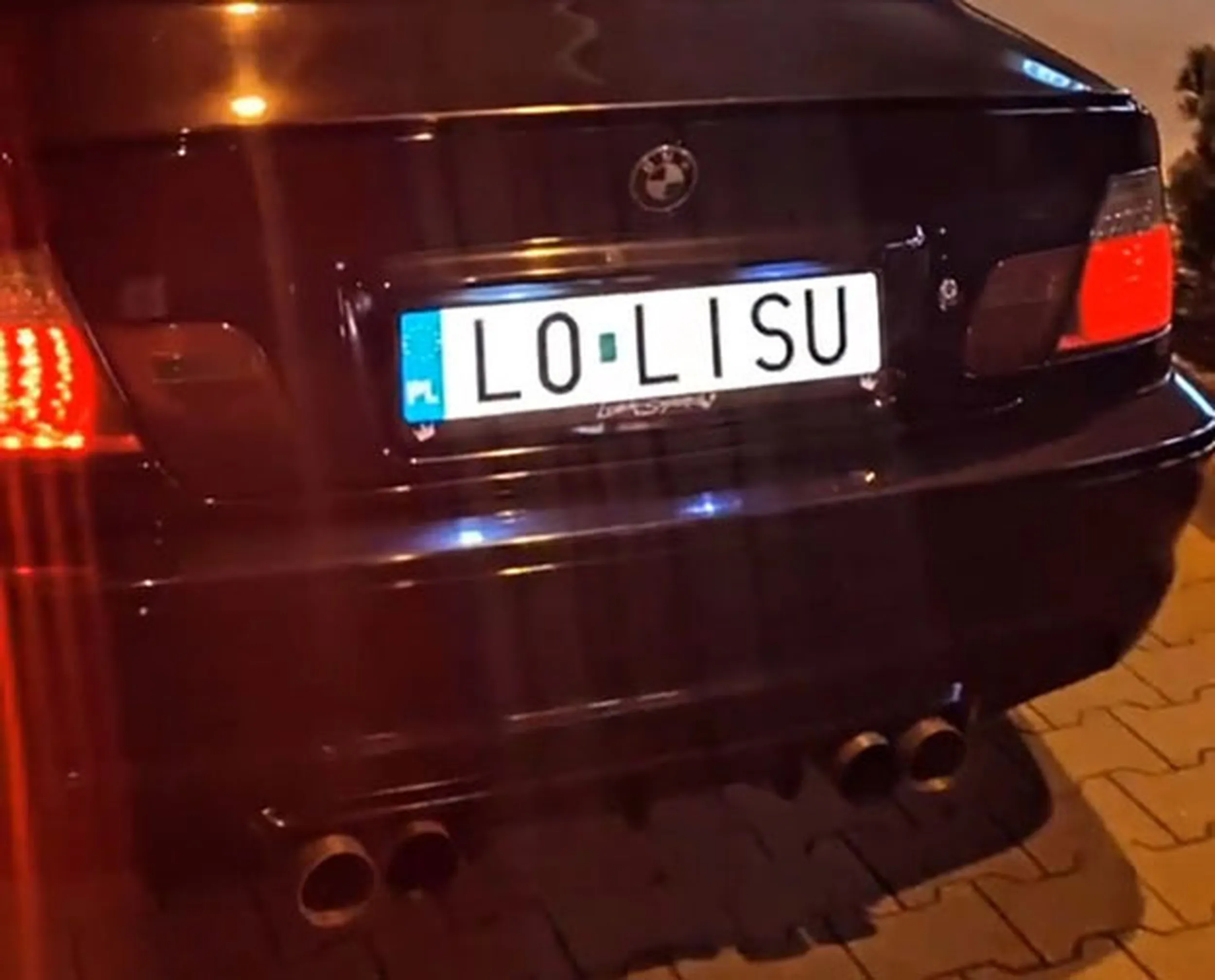 Fajny numer, blacha L0 LISU