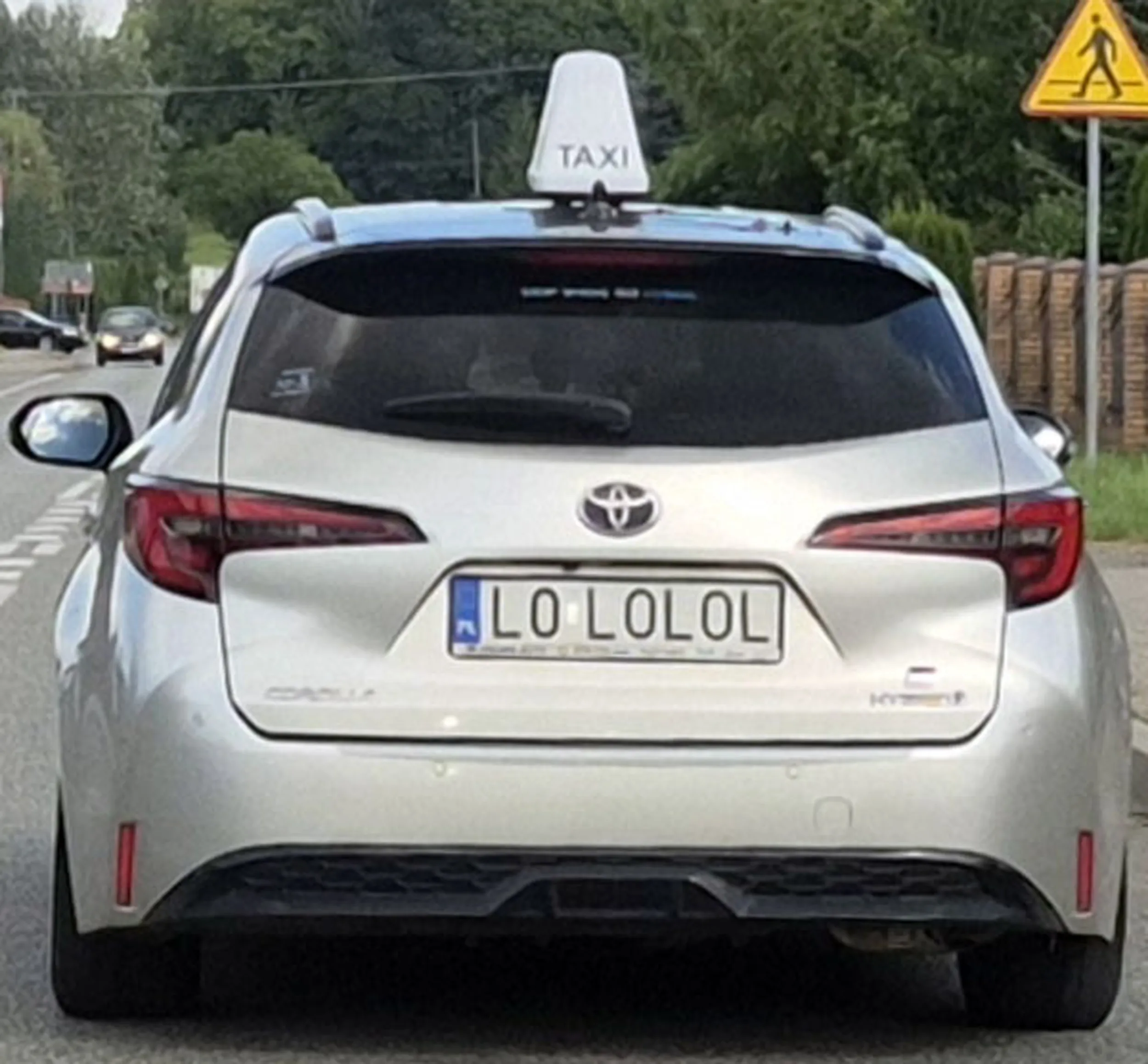 Fajny numer, blacha L0 LOLOL