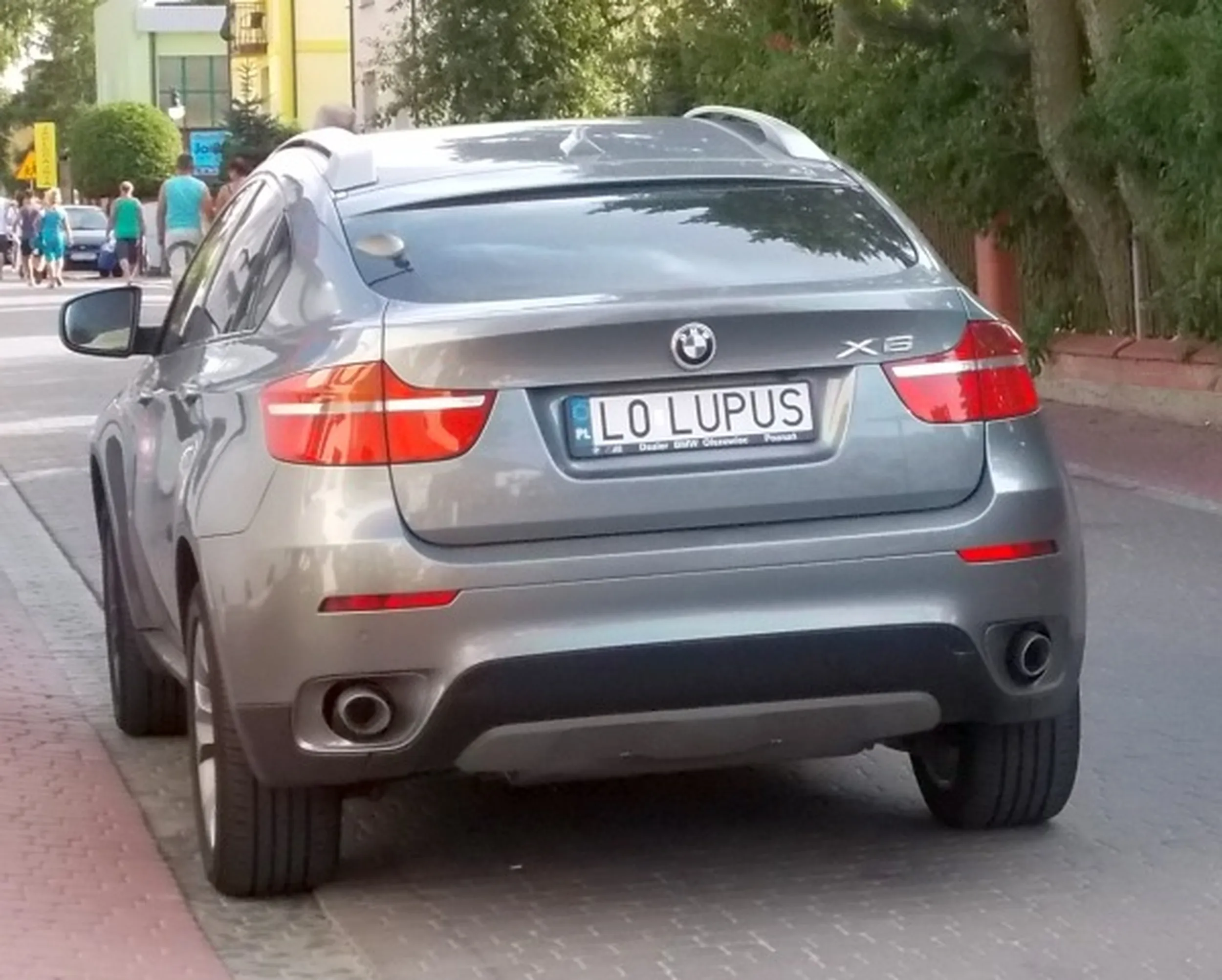 Fajny numer, blacha L0 LUPUS