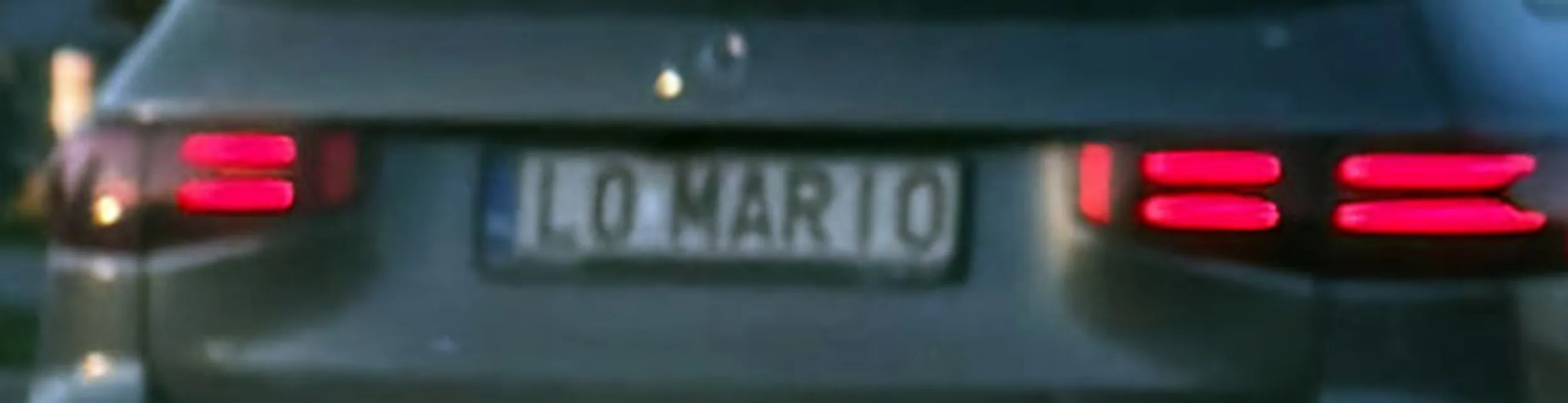 Fajny numer, blacha L0 MARIO