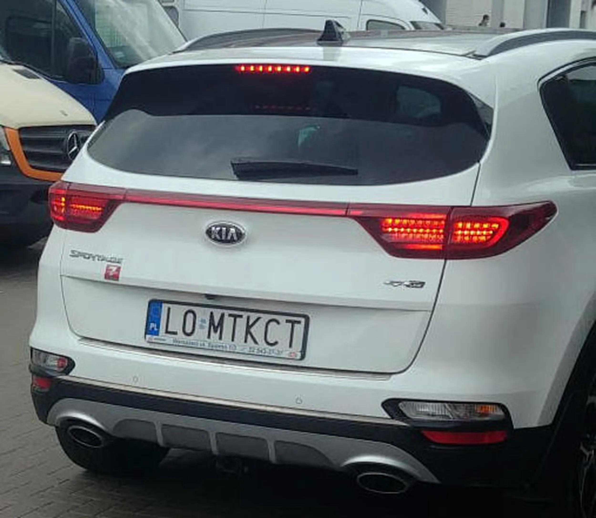 Fajny numer, blacha L0 MTKCT