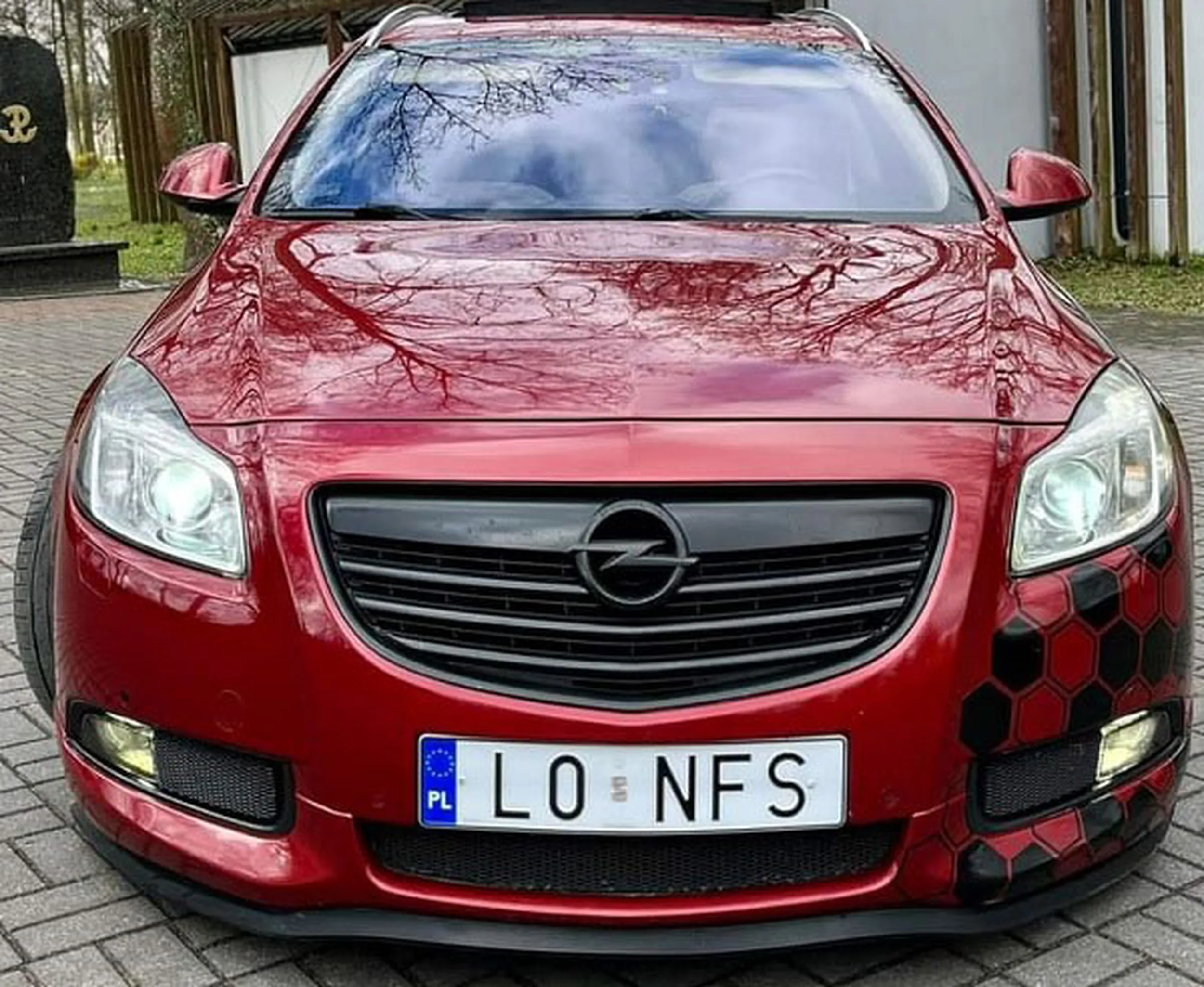 Fajny numer, blacha L0 NFS