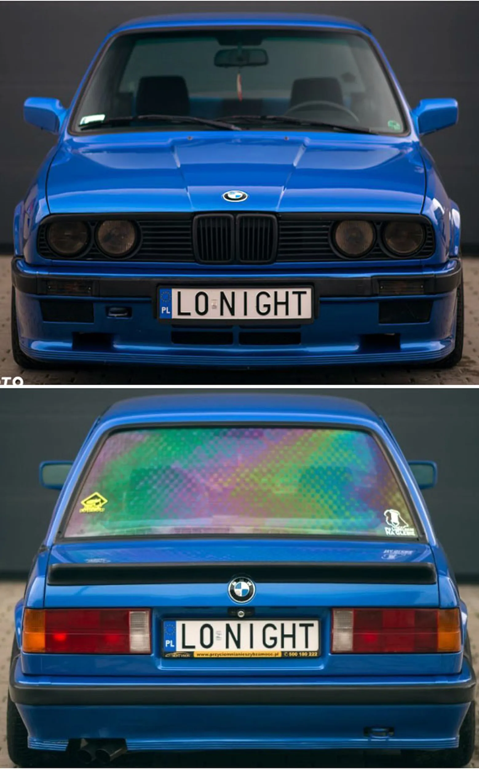 Fajny numer, blacha L0 NIGHT