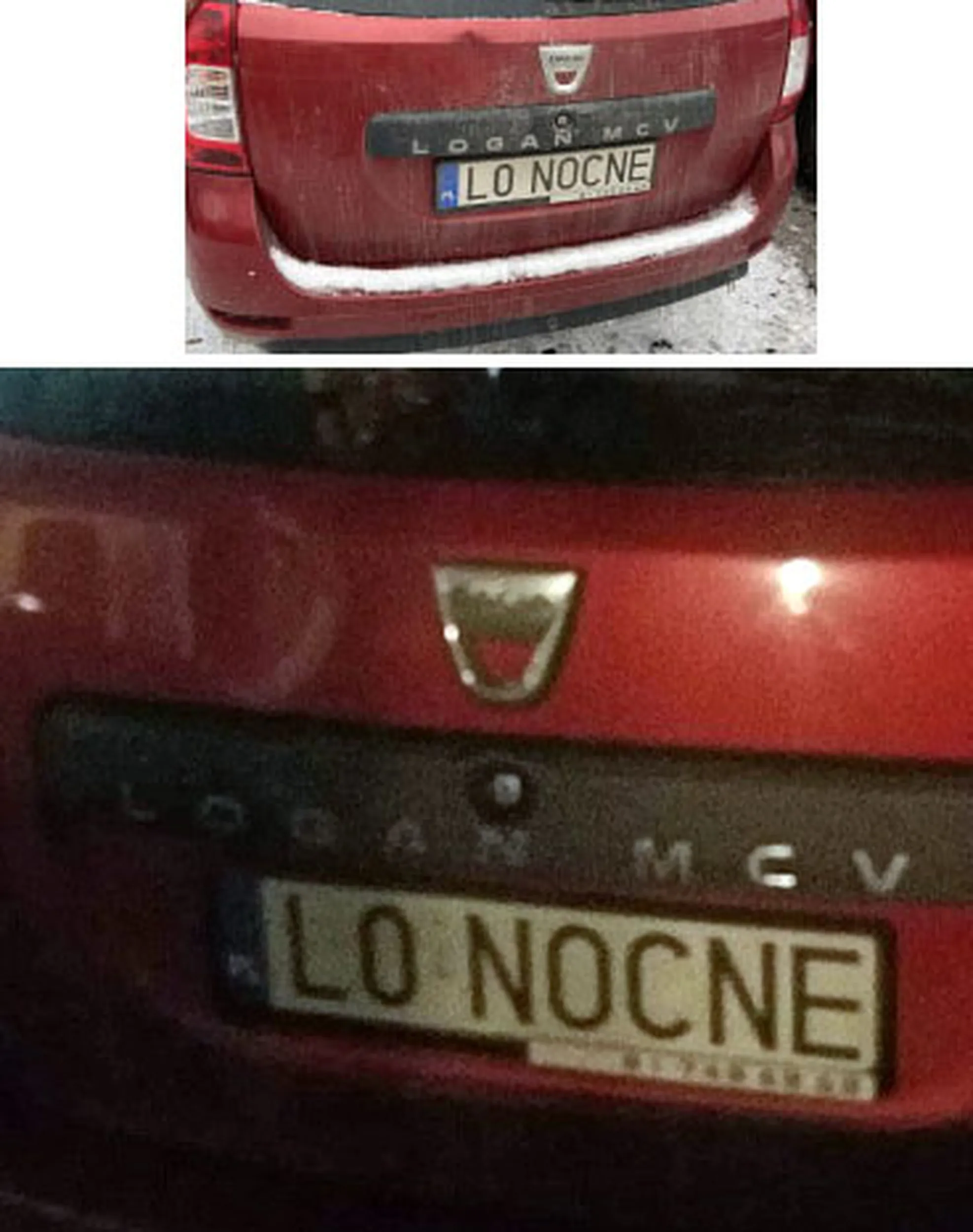 Fajny numer, blacha L0 NOCNE