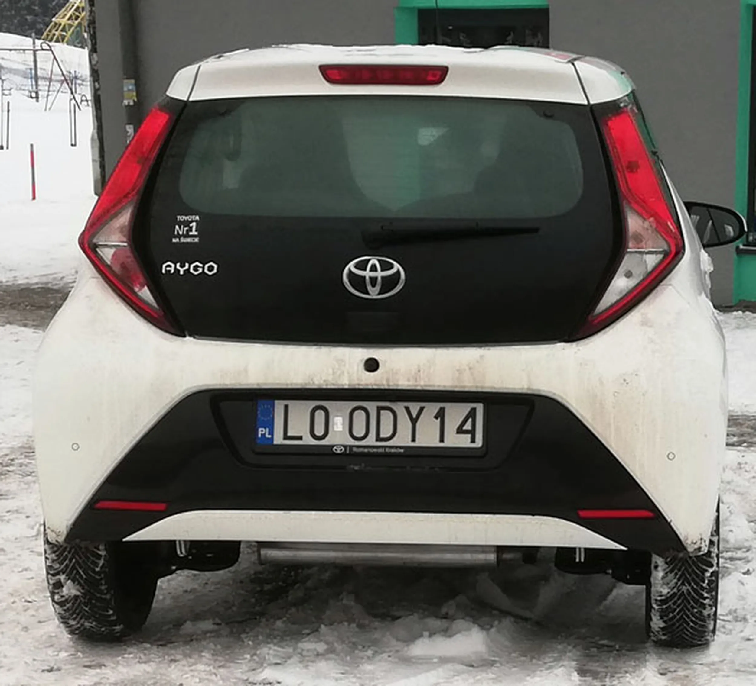 Fajny numer, blacha L0 ODY14