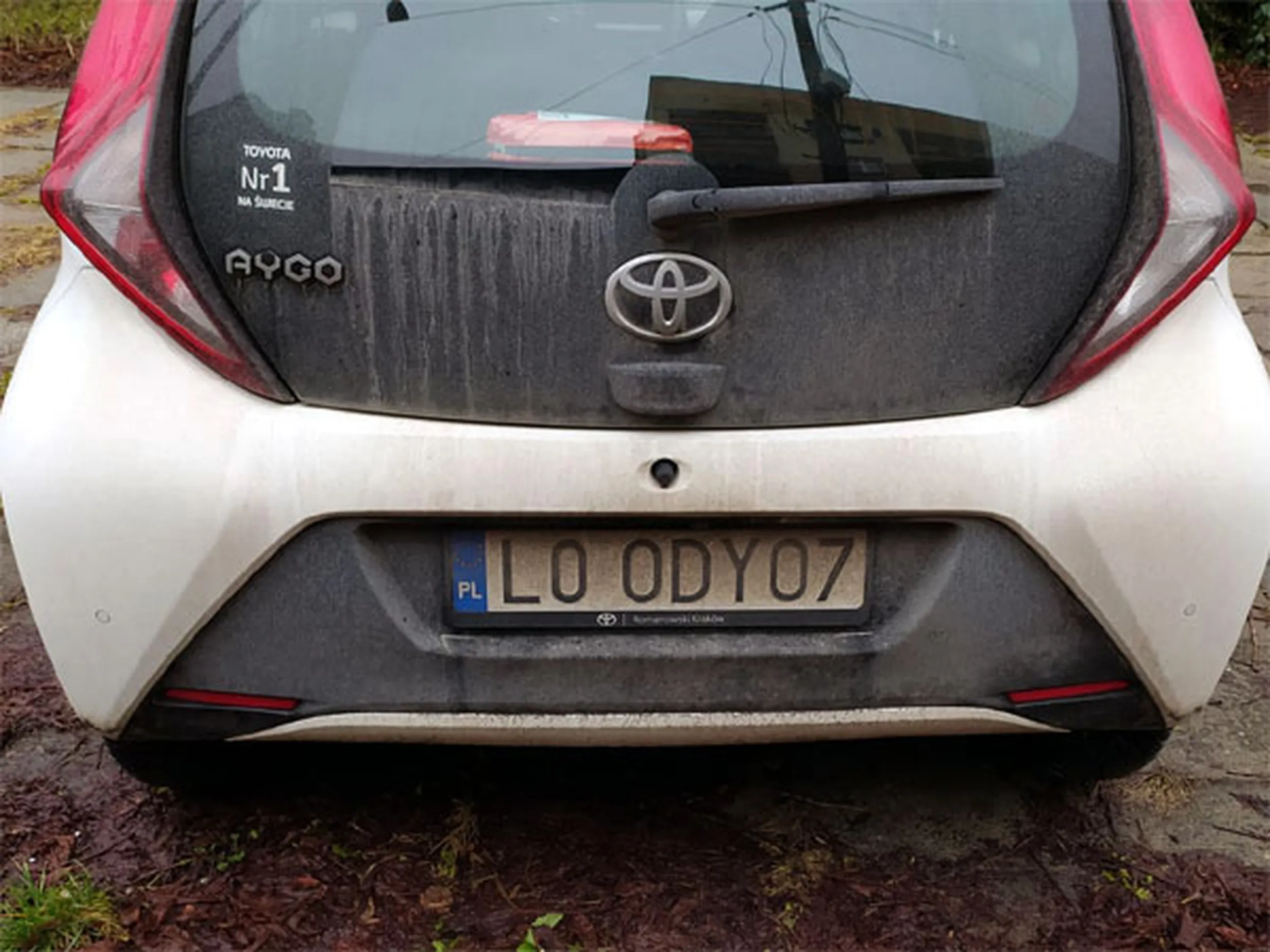 Fajny numer, blacha L0 ODYO7