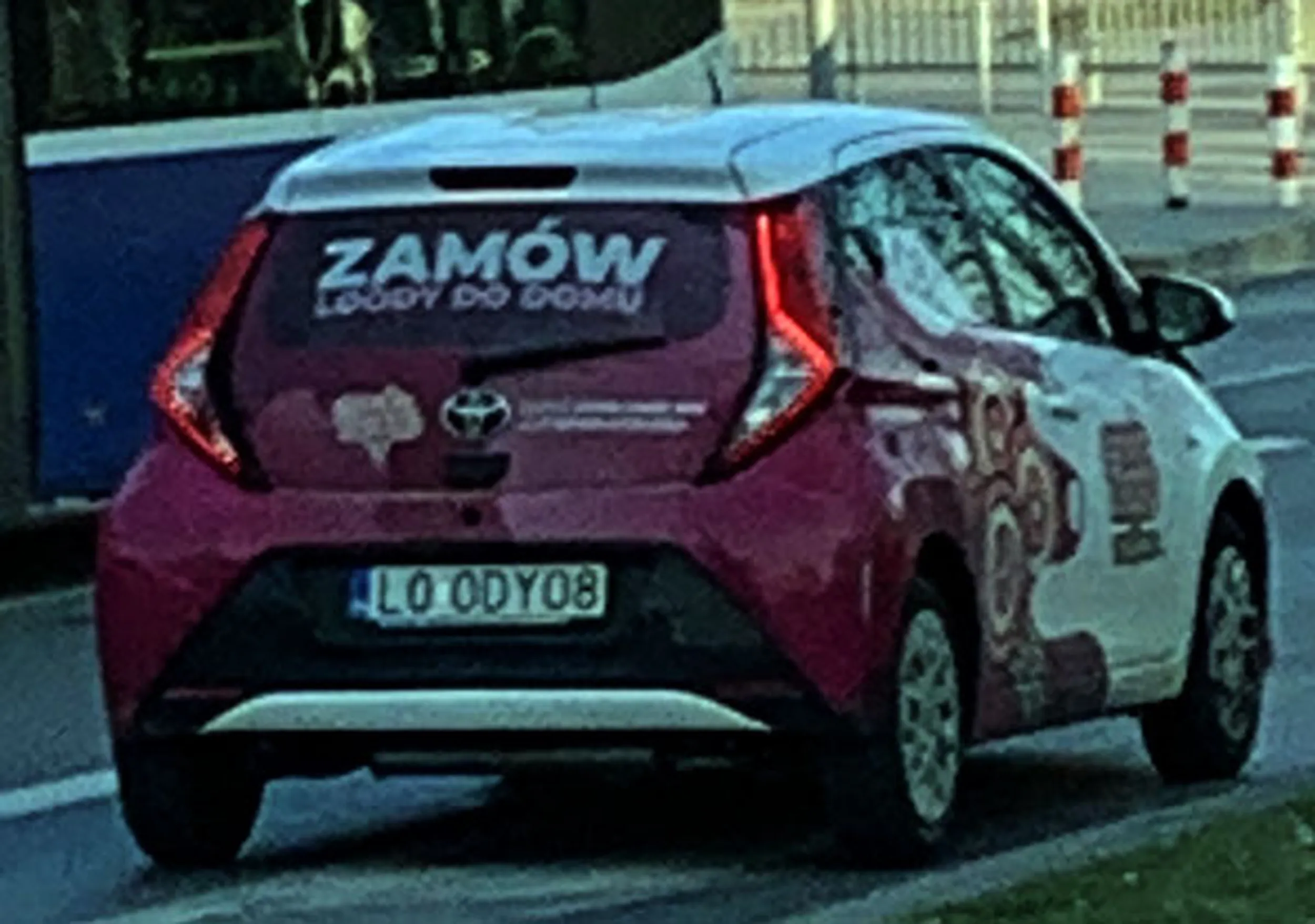 Fajny numer, blacha L0 ODYO8