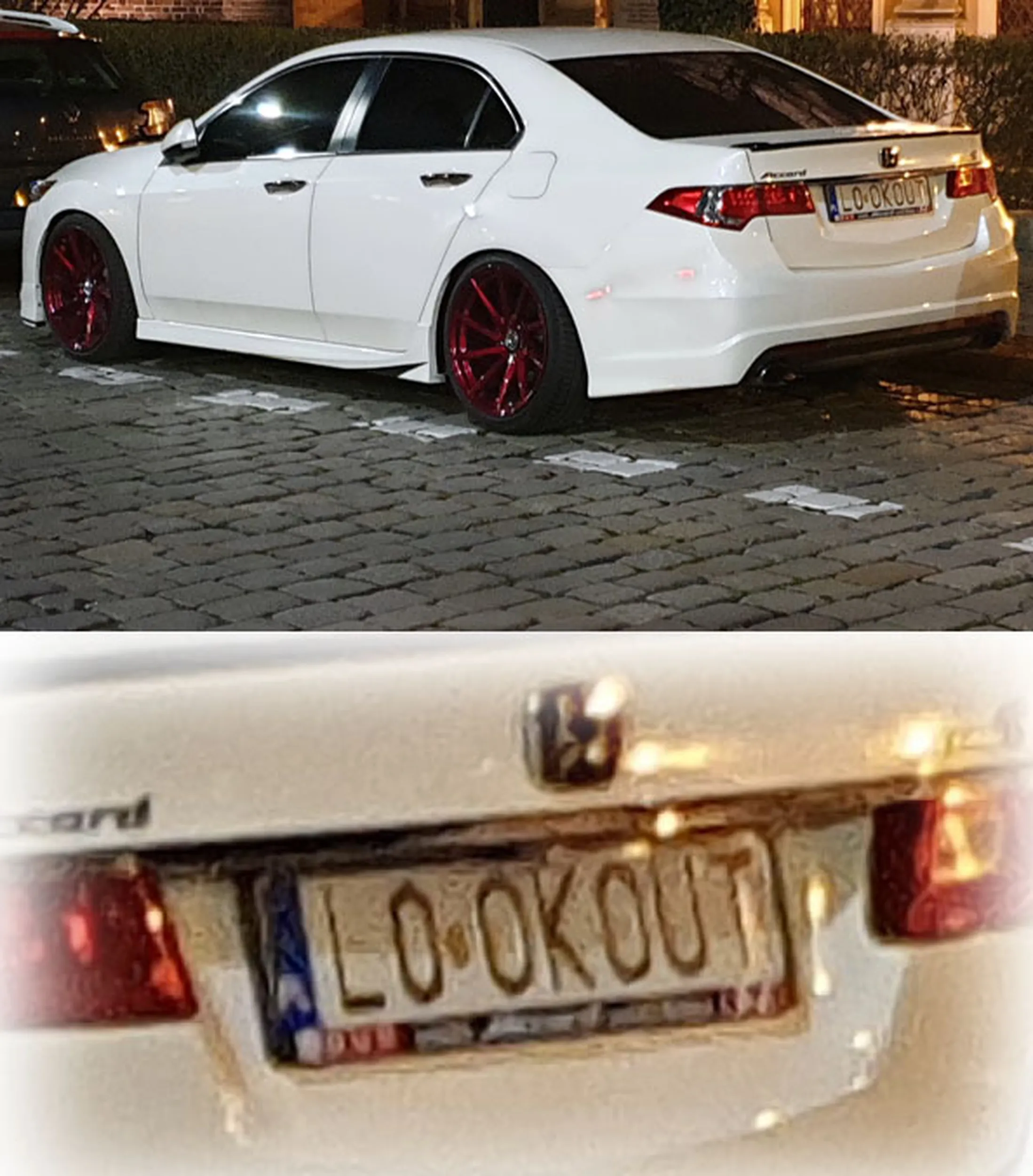 Fajny numer, blacha L0 OKOUT