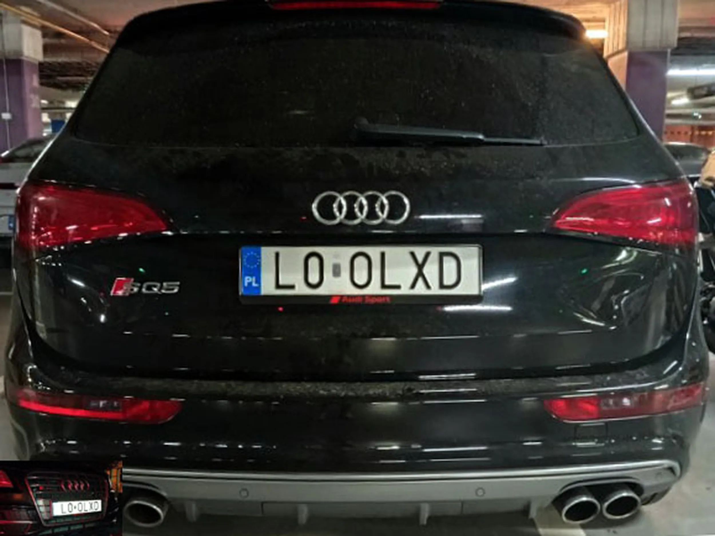 Fajny numer, blacha L0 OLXD