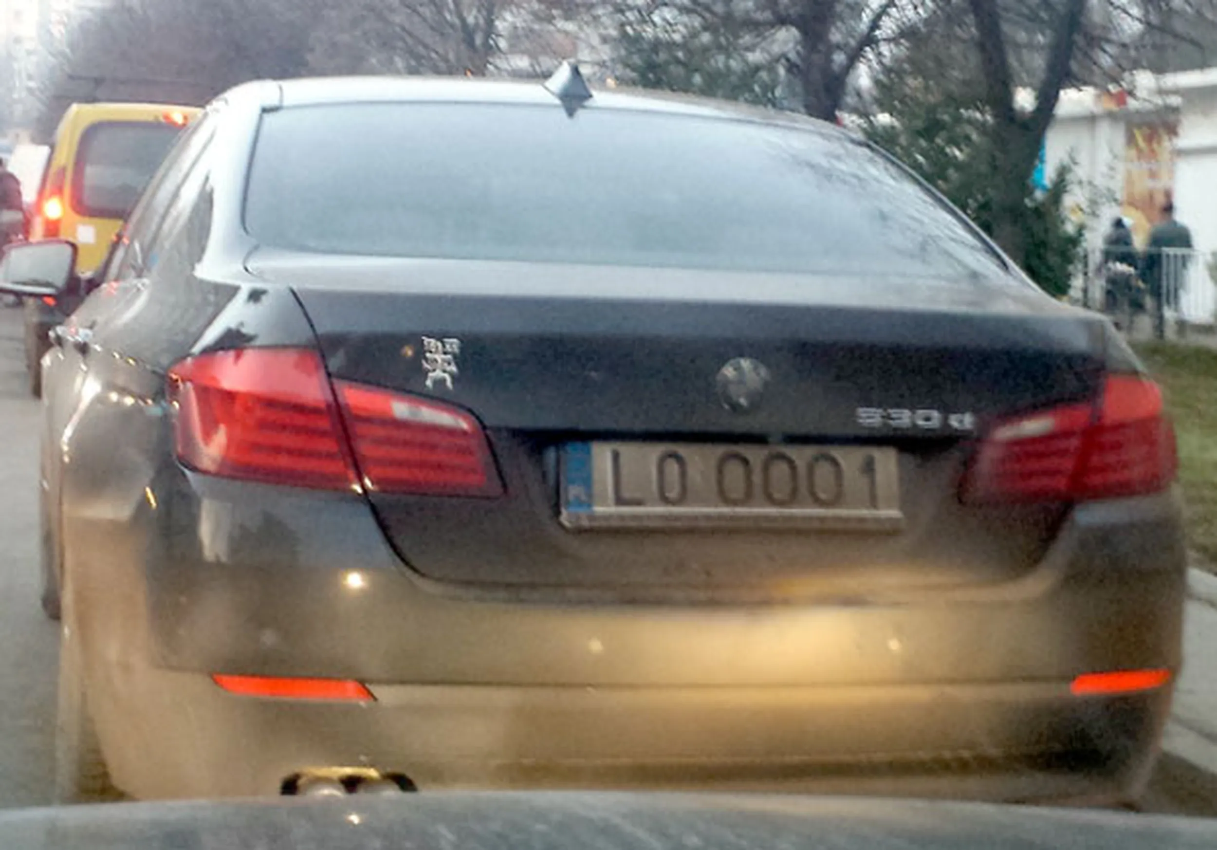 Fajny numer, blacha L0 OOO1