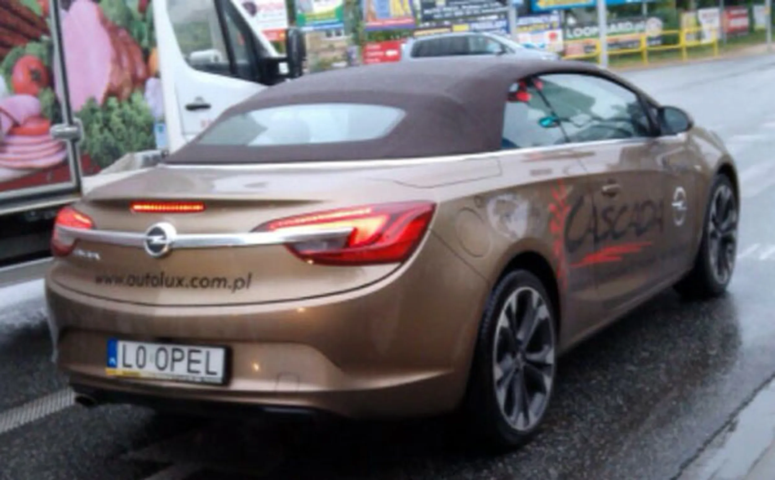 Fajny numer, blacha L0 OPEL