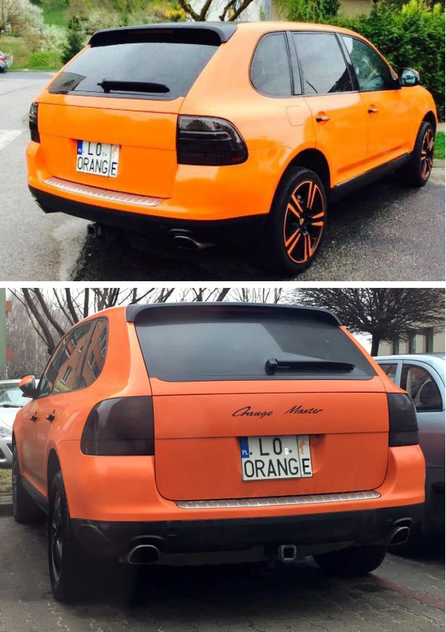 Fajny numer, blacha L0 ORANG