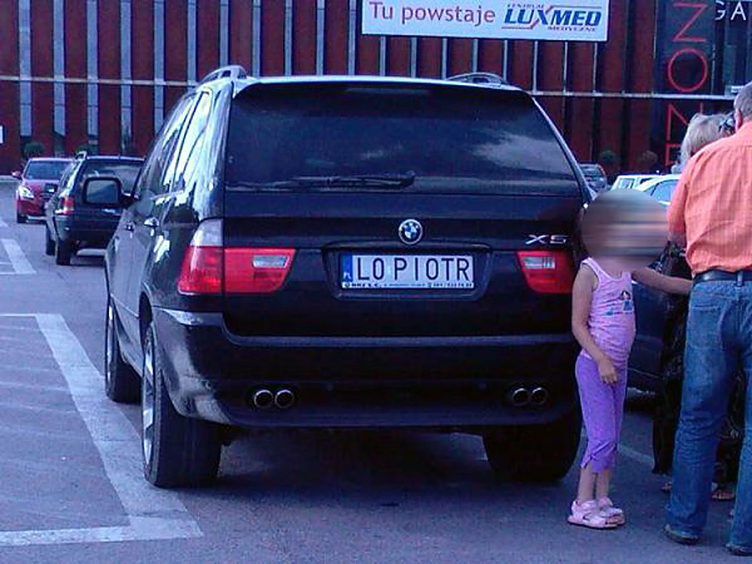 Fajny numer, blacha L0 PIOTR