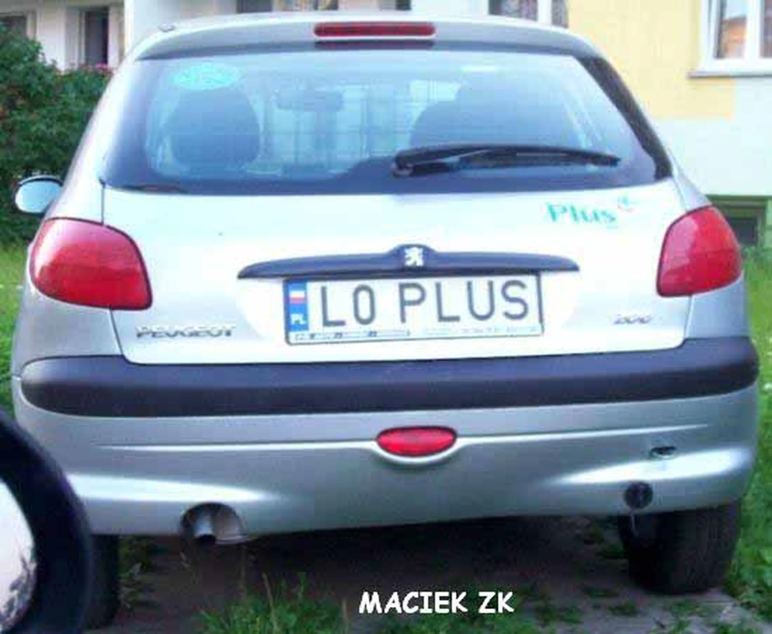 Fajny numer, blacha L0 PLUS