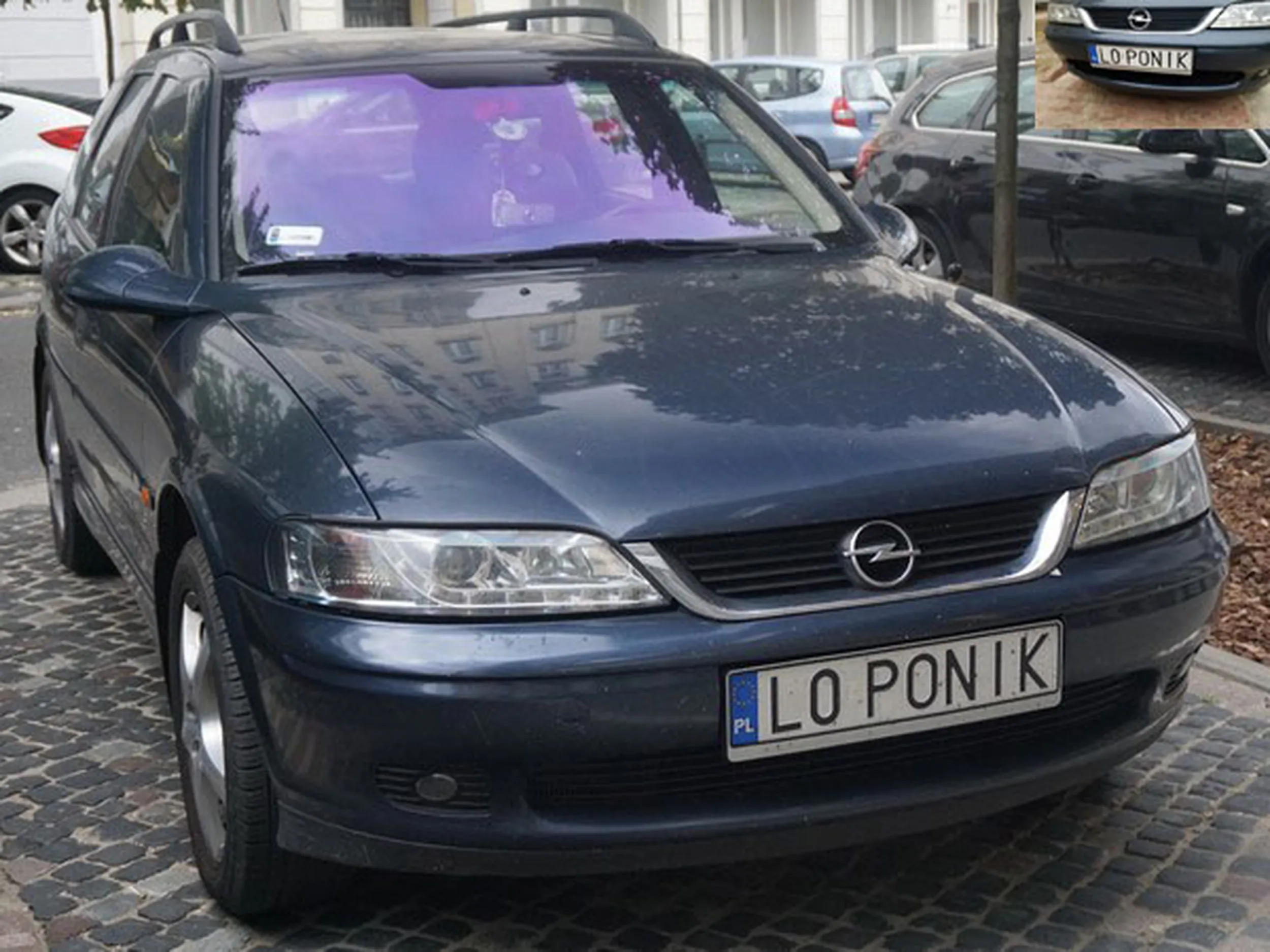 Fajny numer, blacha L0 PONIK