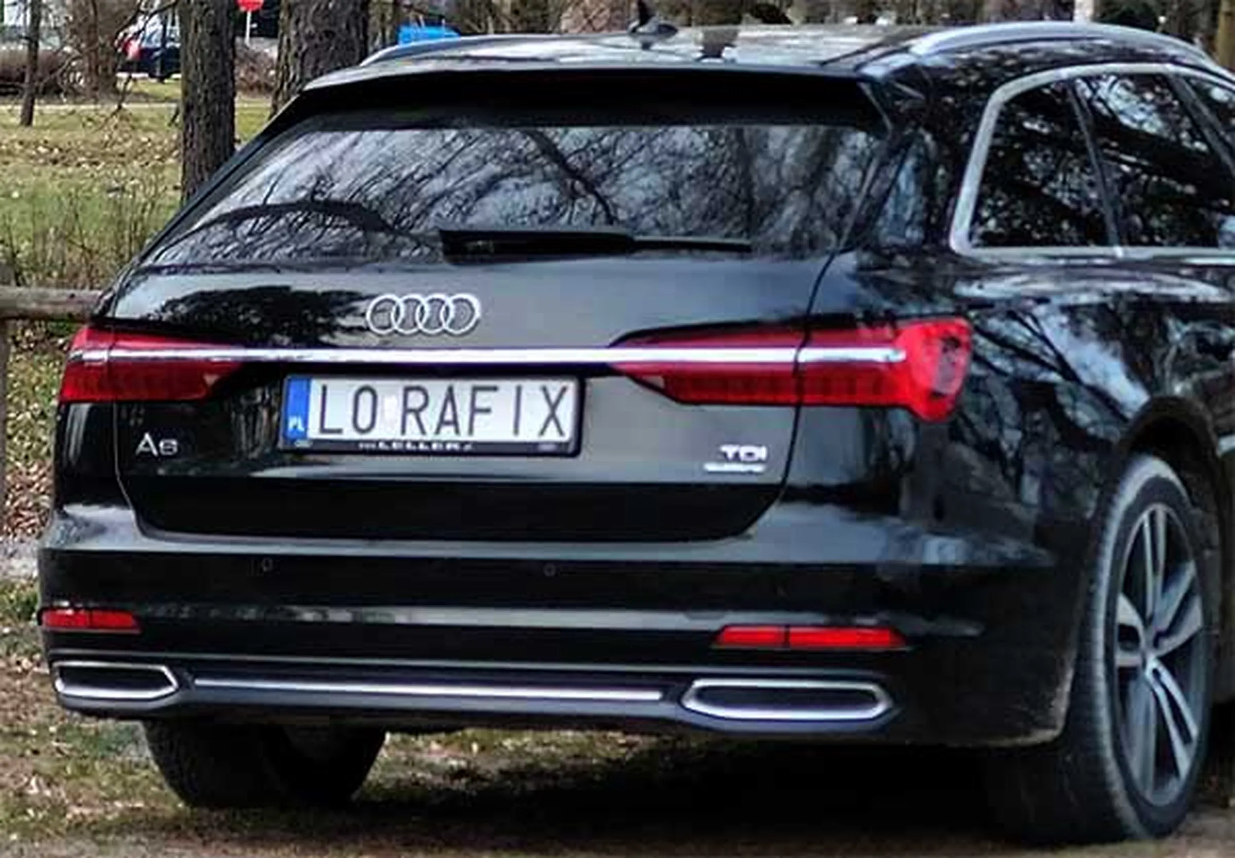 Fajny numer, blacha L0 RAFIX