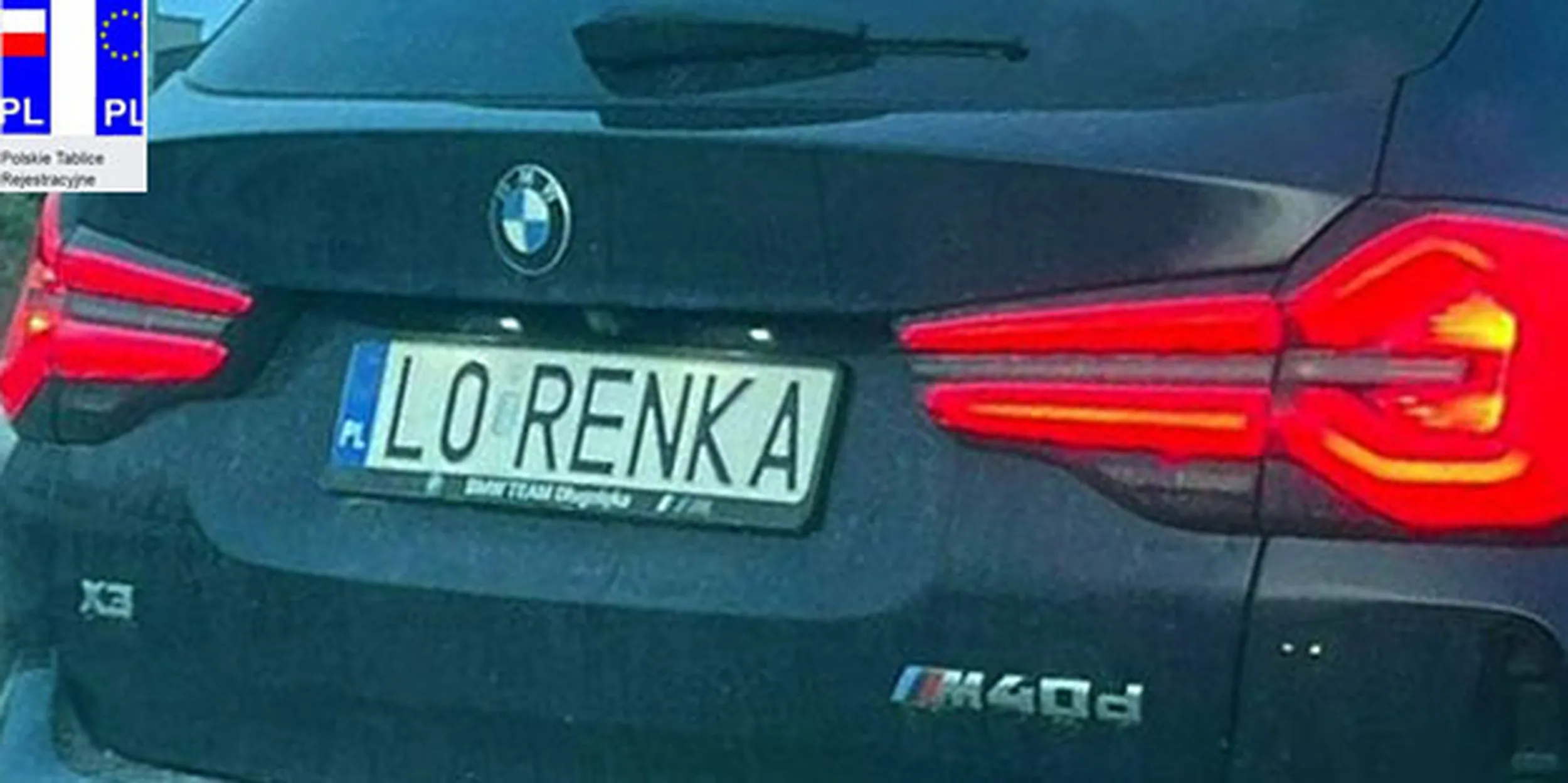 Fajny numer, blacha L0 RENKA