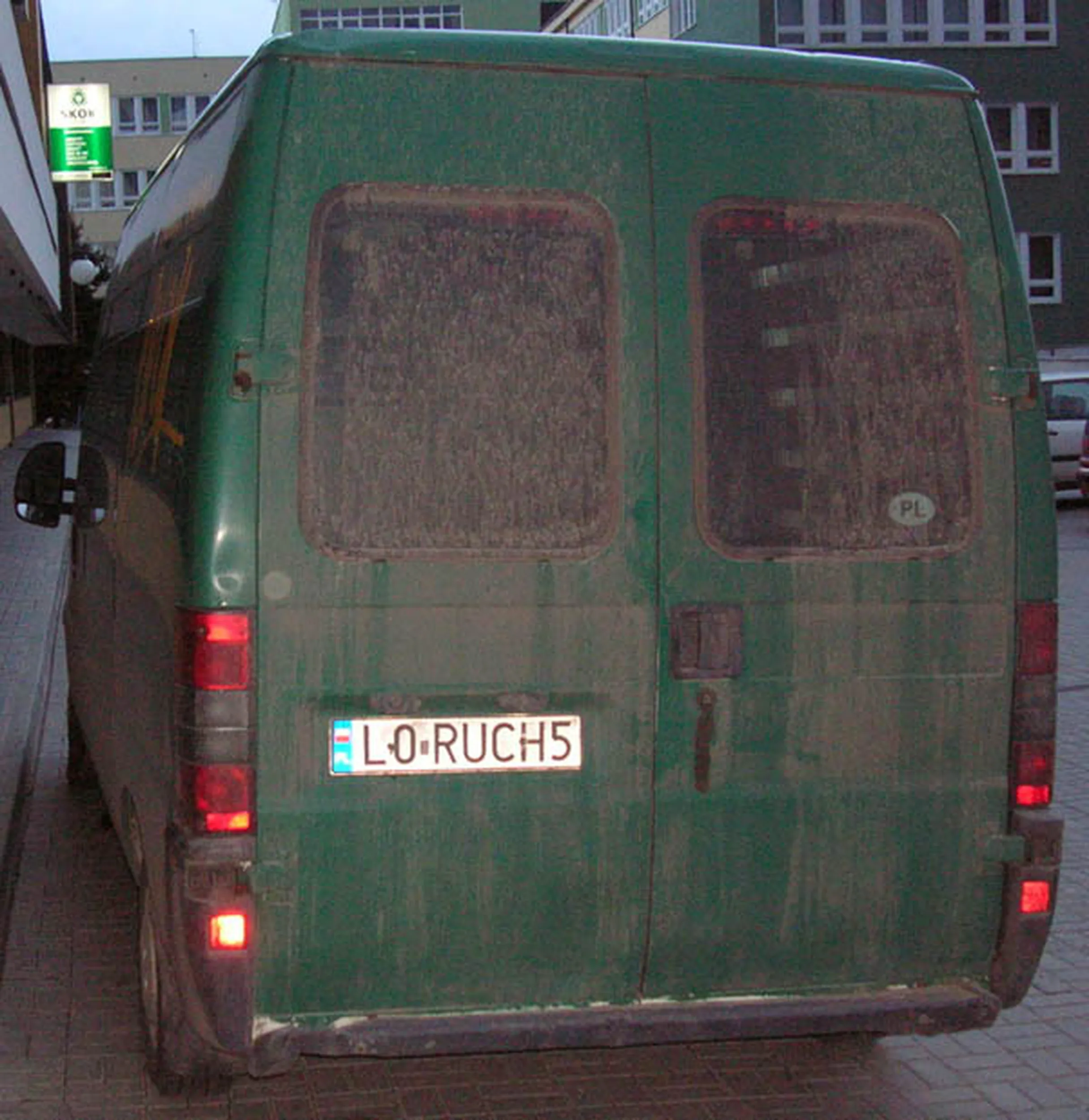 Fajny numer, blacha L0 RUCH5