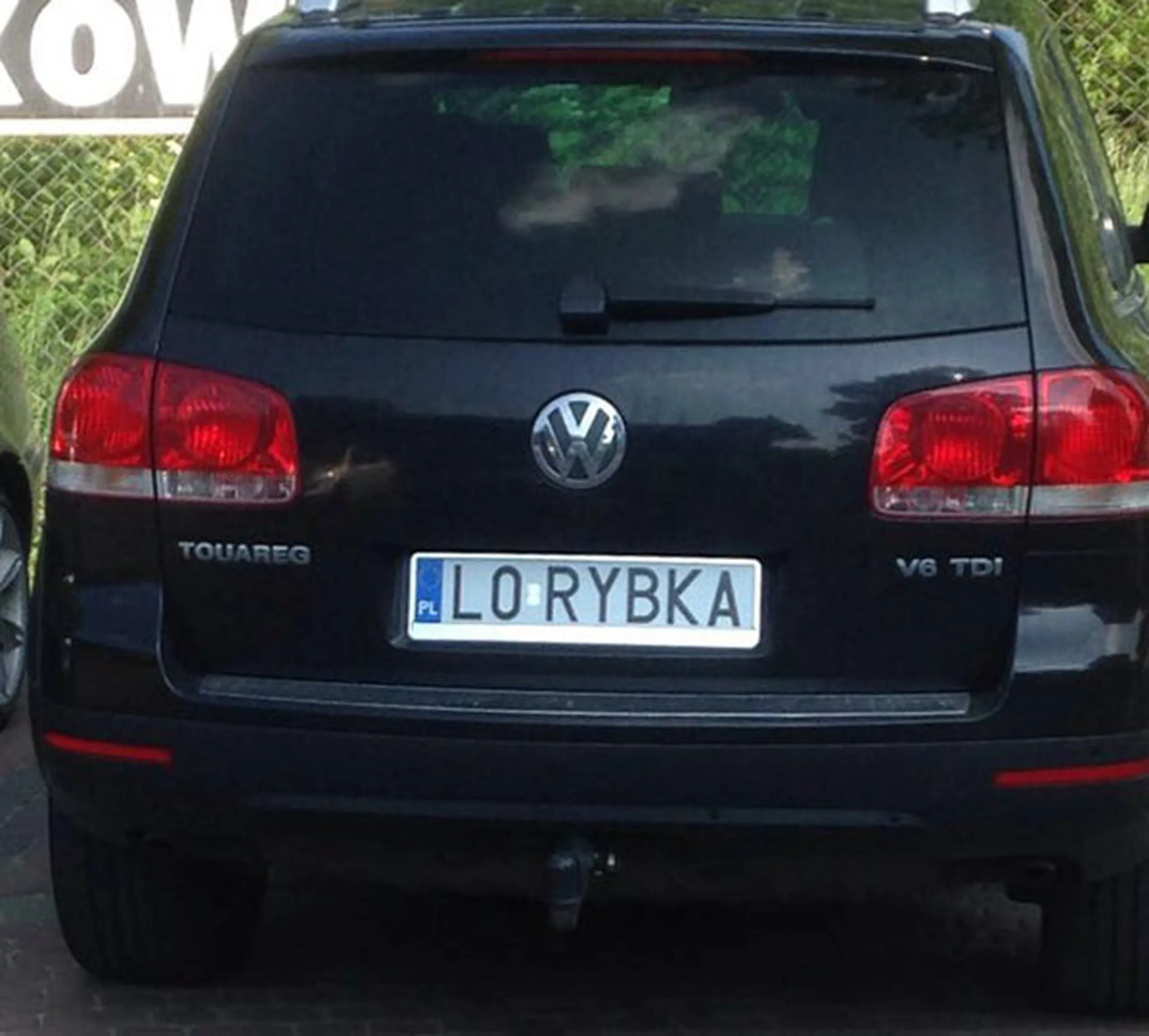 Fajny numer, blacha L0 RYBKA