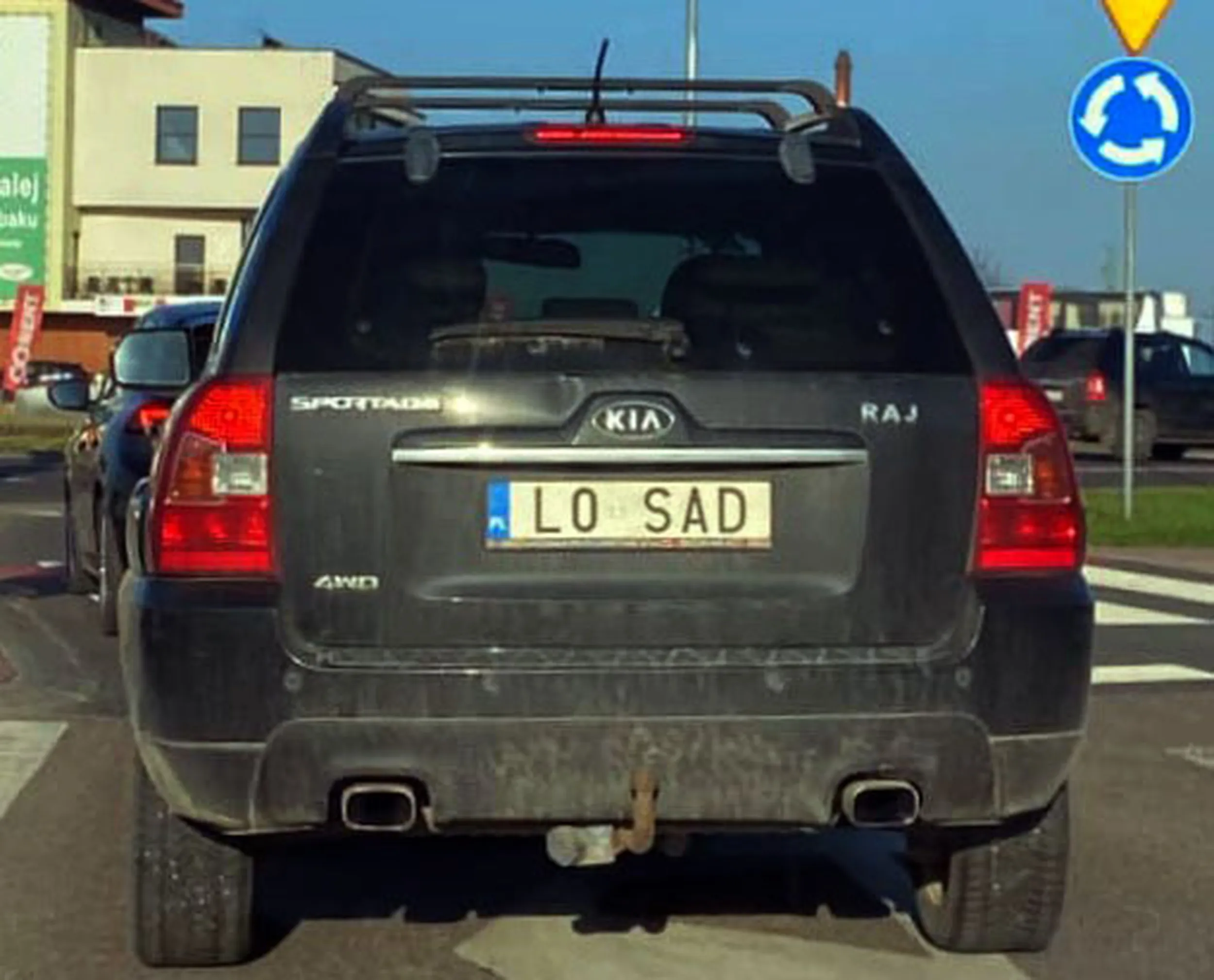 Fajny numer, blacha L0 SAD