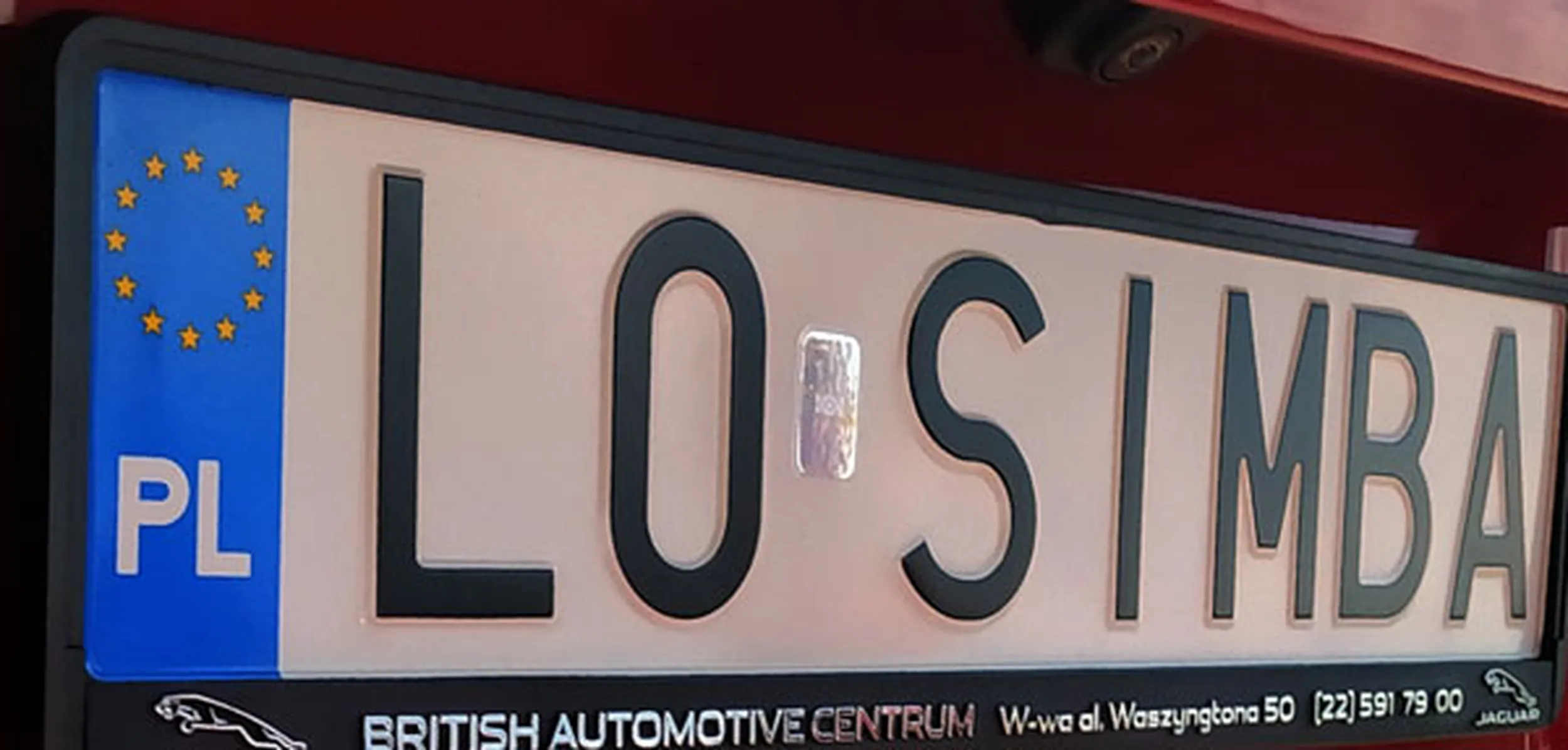 Fajny numer, blacha L0 SIMBA