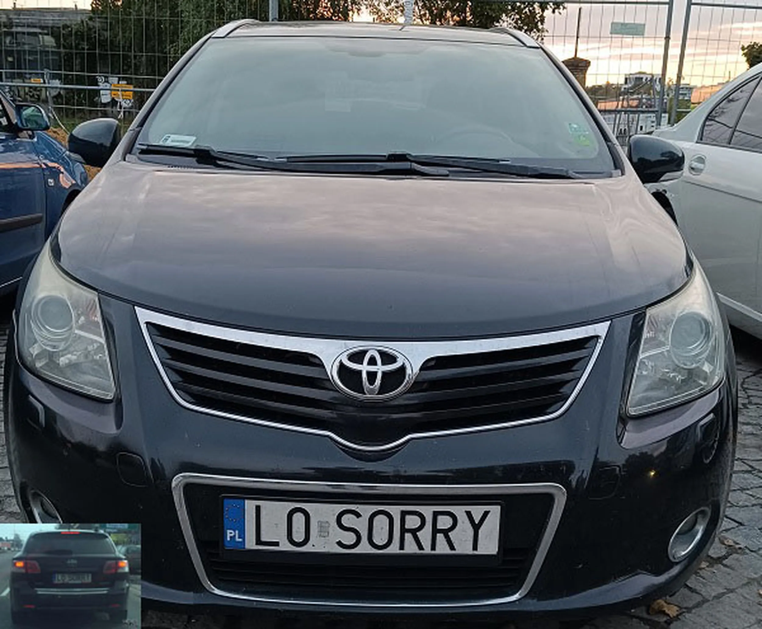 Fajny numer, blacha L0 SORRY