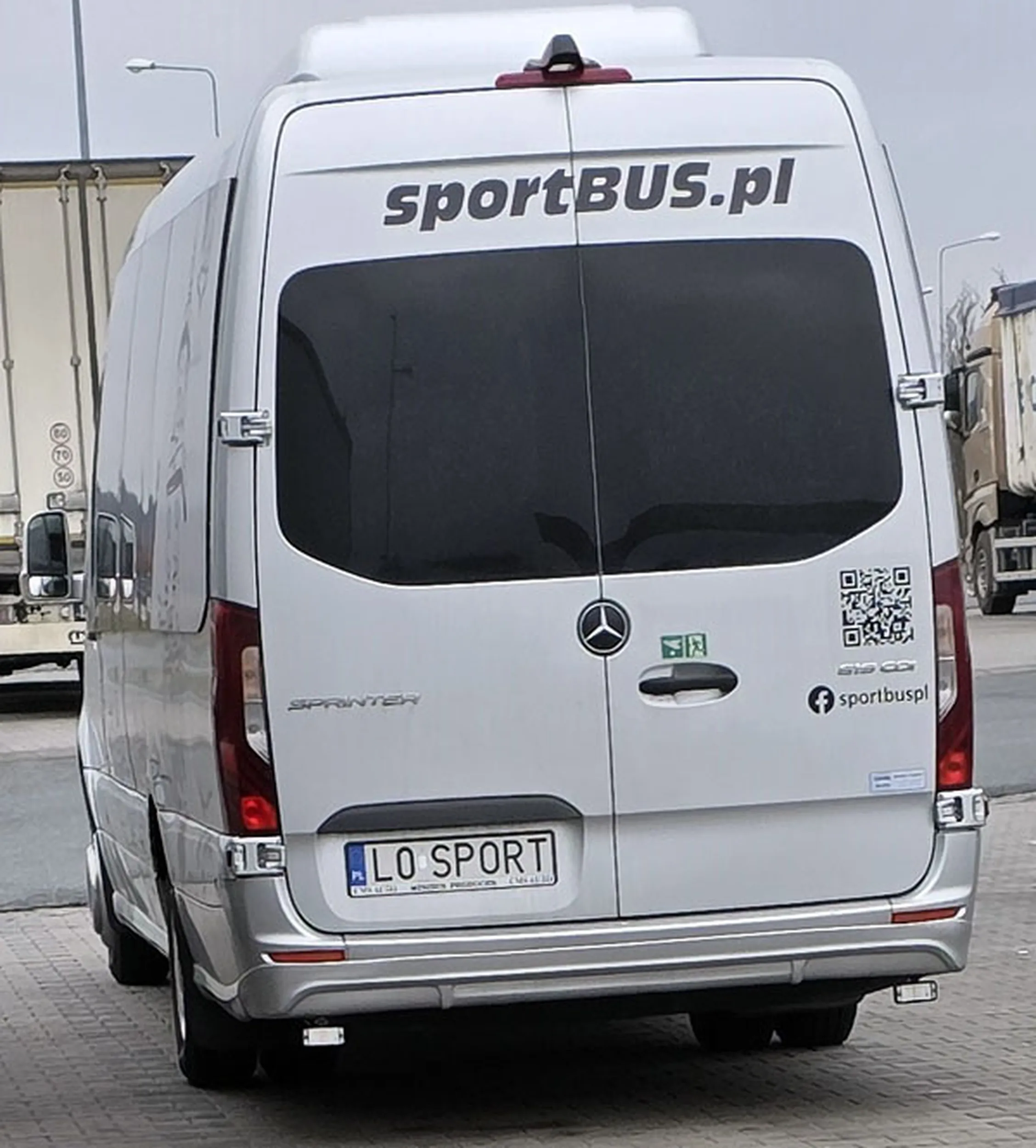 Fajny numer, blacha L0 SPORT