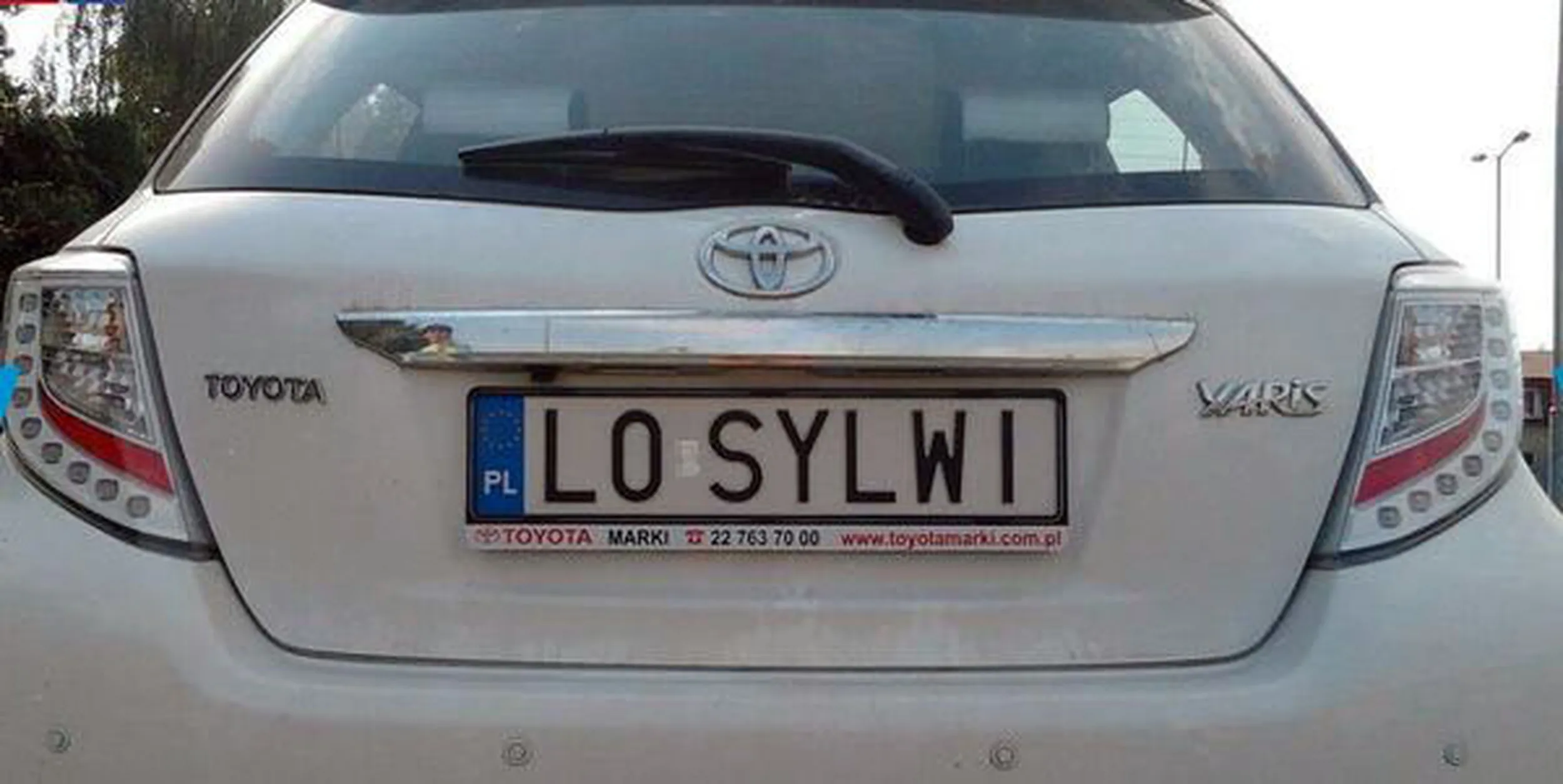 Fajny numer, blacha L0 SYLWI