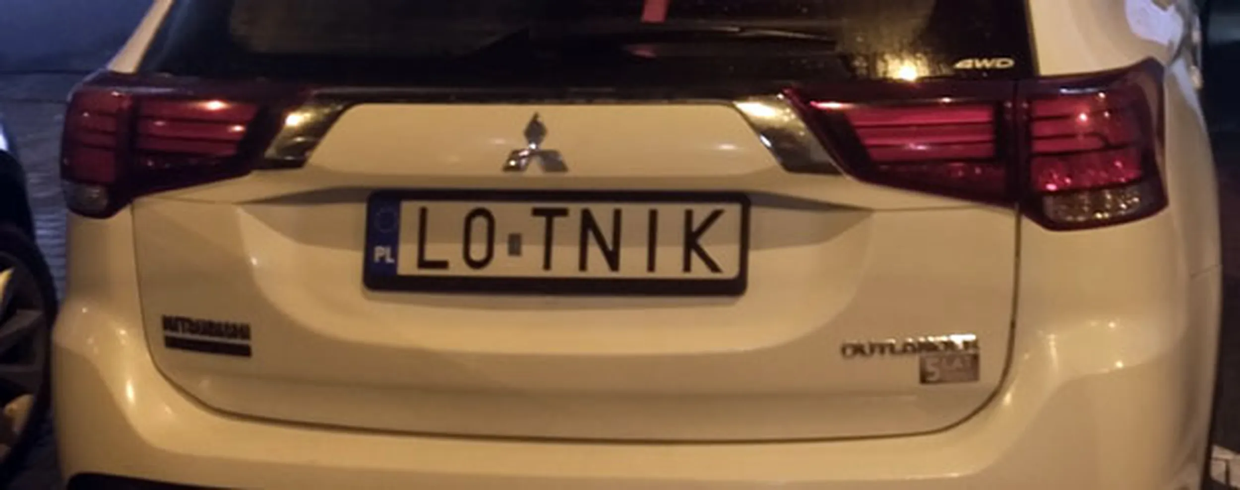 Fajny numer, blacha L0 TNIK